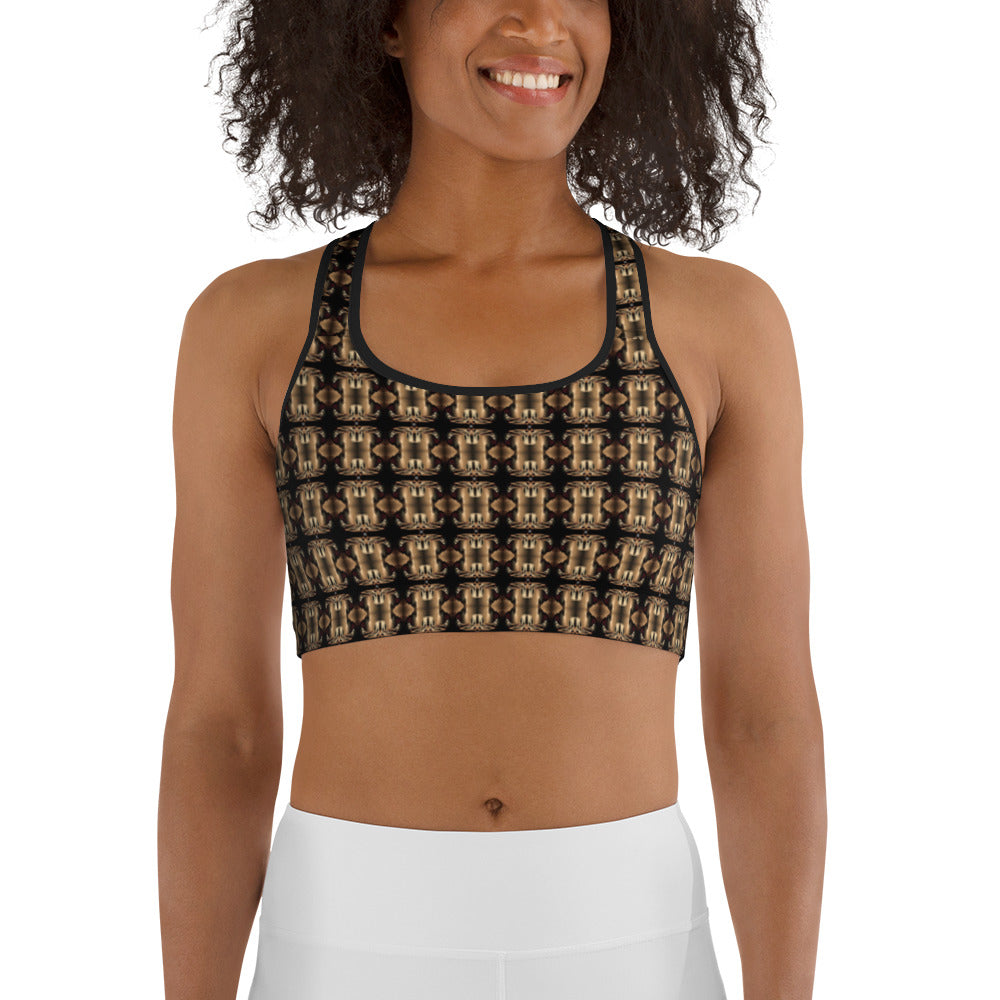 Platinum Sports Bra (Full Print) - The God Ball Originals by Chris Rabalais (2024)