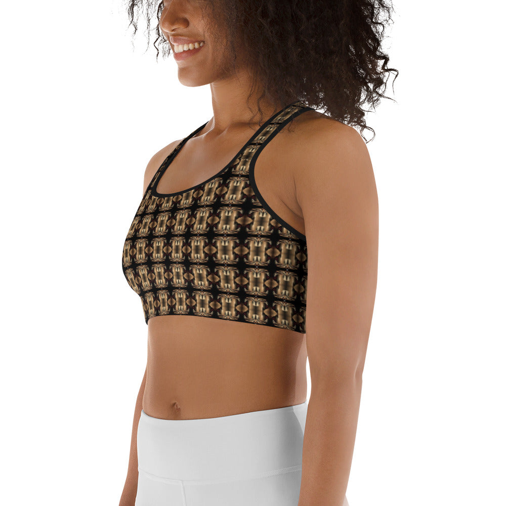 Platinum Sports Bra (Full Print) - The God Ball Originals by Chris Rabalais (2024)