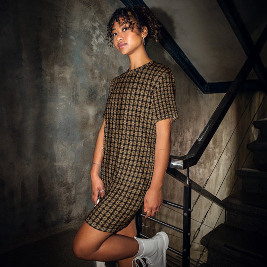Platinum T-Shirt Dress (Full Print) - The God Ball Originals by Chris Rabalais (2024)