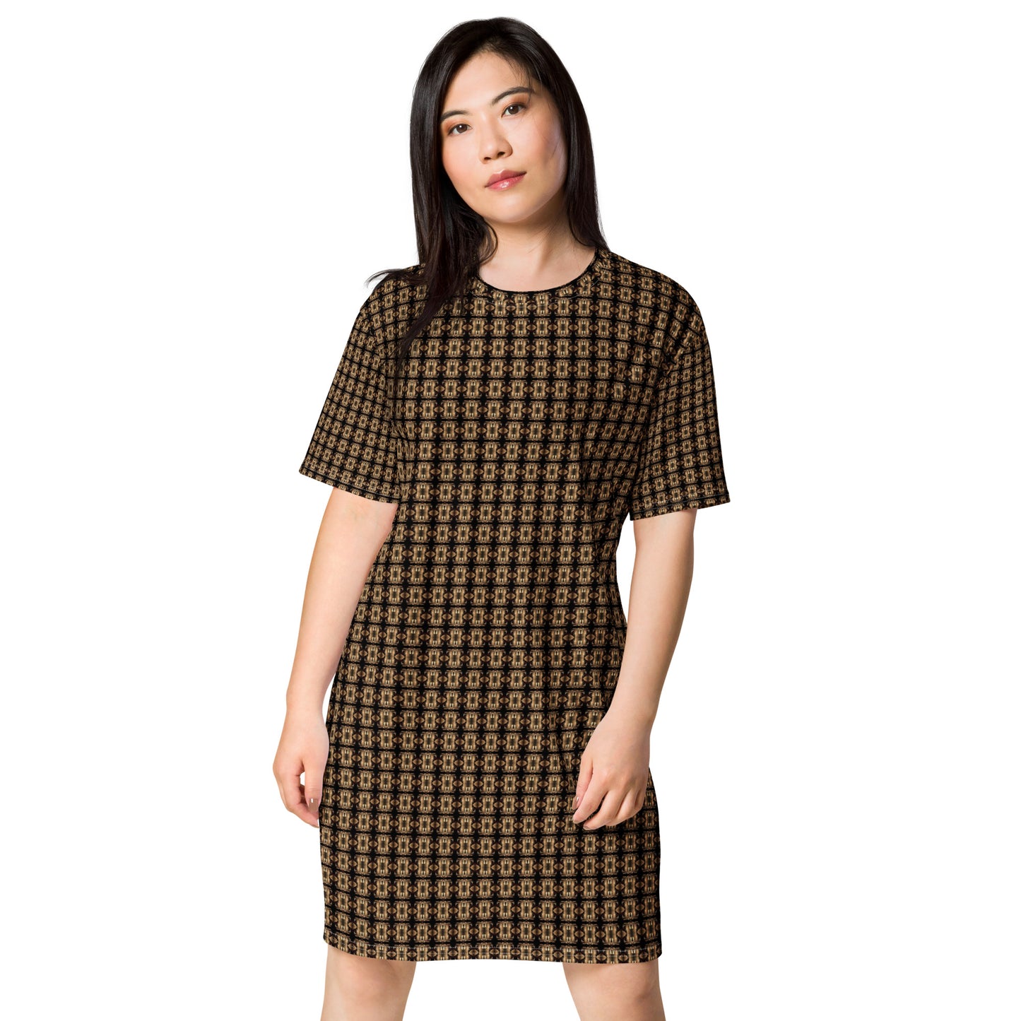 Platinum T-Shirt Dress (Full Print) - The God Ball Originals by Chris Rabalais (2024)