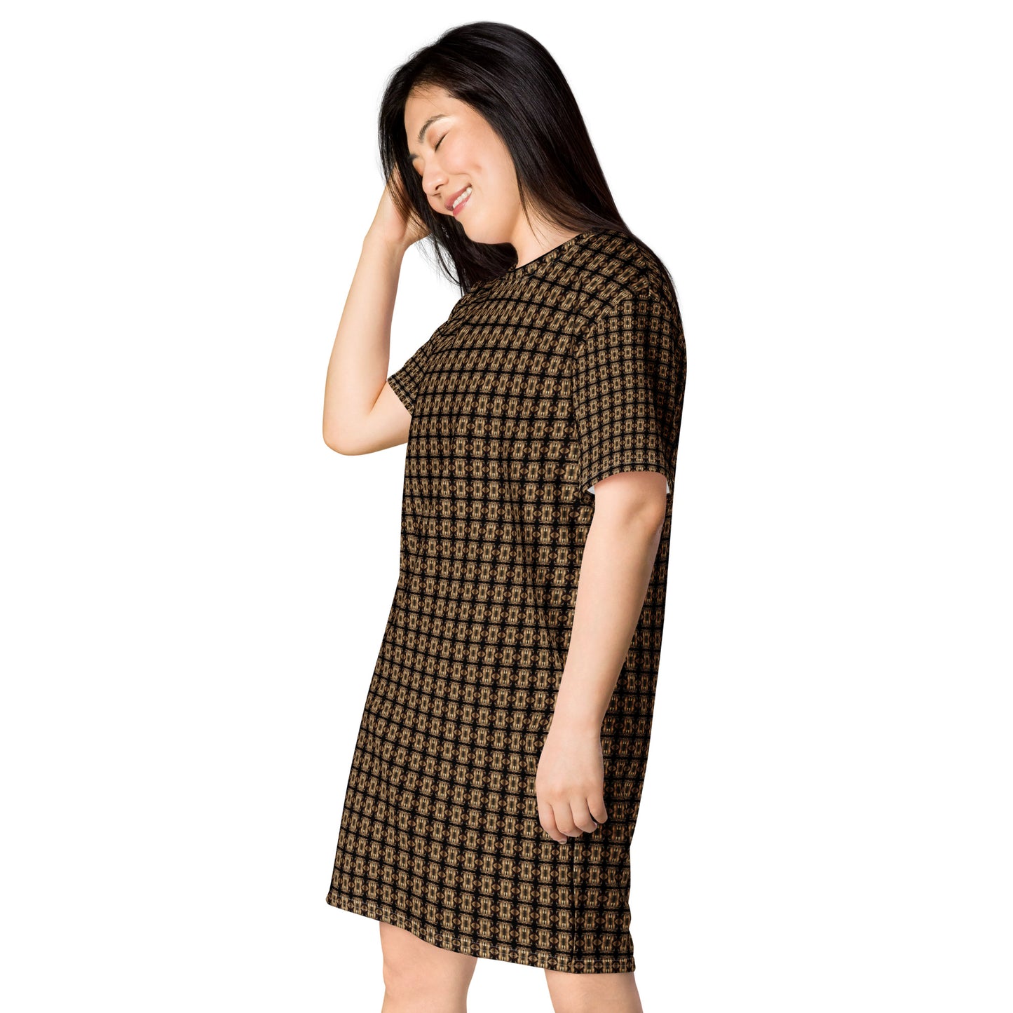 Platinum T-Shirt Dress (Full Print) - The God Ball Originals by Chris Rabalais (2024)