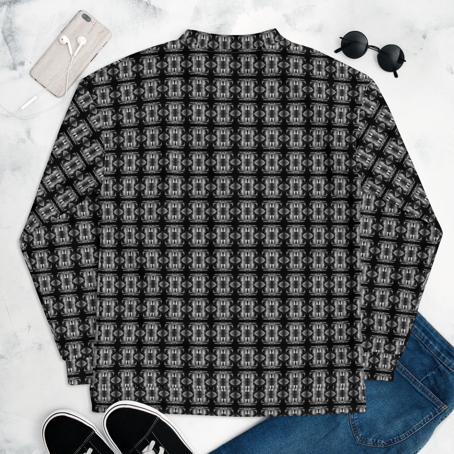 Classic Unisex Bomber Jacket (Full Print) - The God Ball Originals by Chris Rabalais (2024)