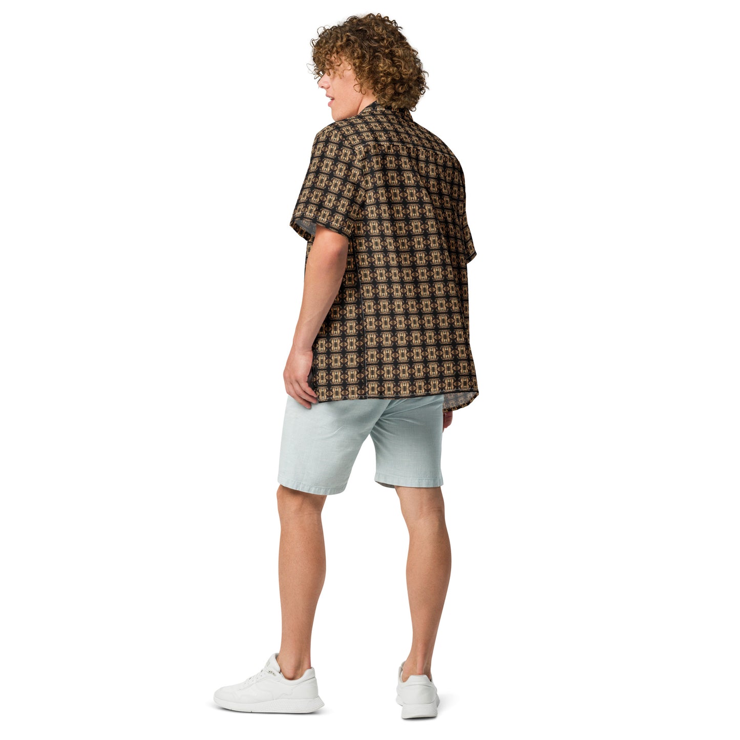 Platinum Unisex Button Shirt (Full Print) - The God Ball Originals by Chris Rabalais (2024)