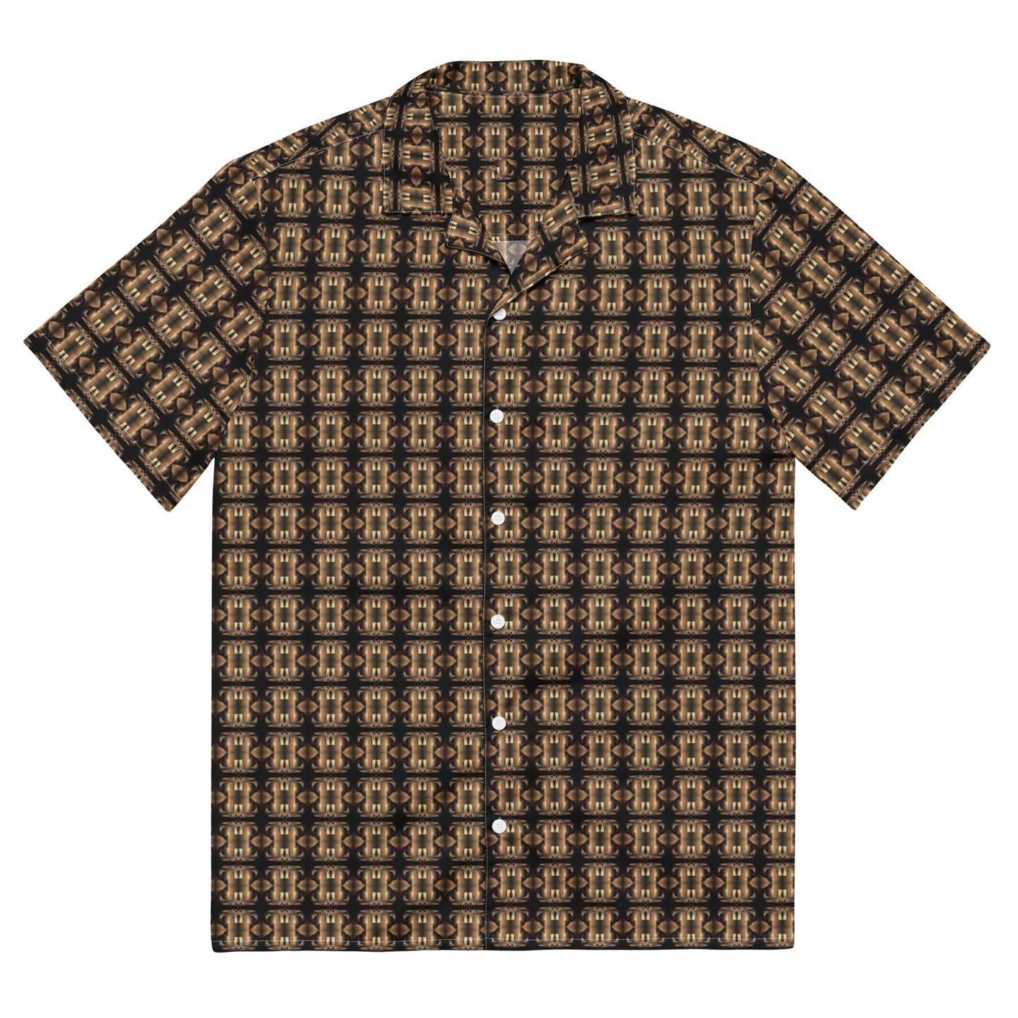 Platinum Unisex Button Shirt (Full Print) - The God Ball Originals by Chris Rabalais (2024)