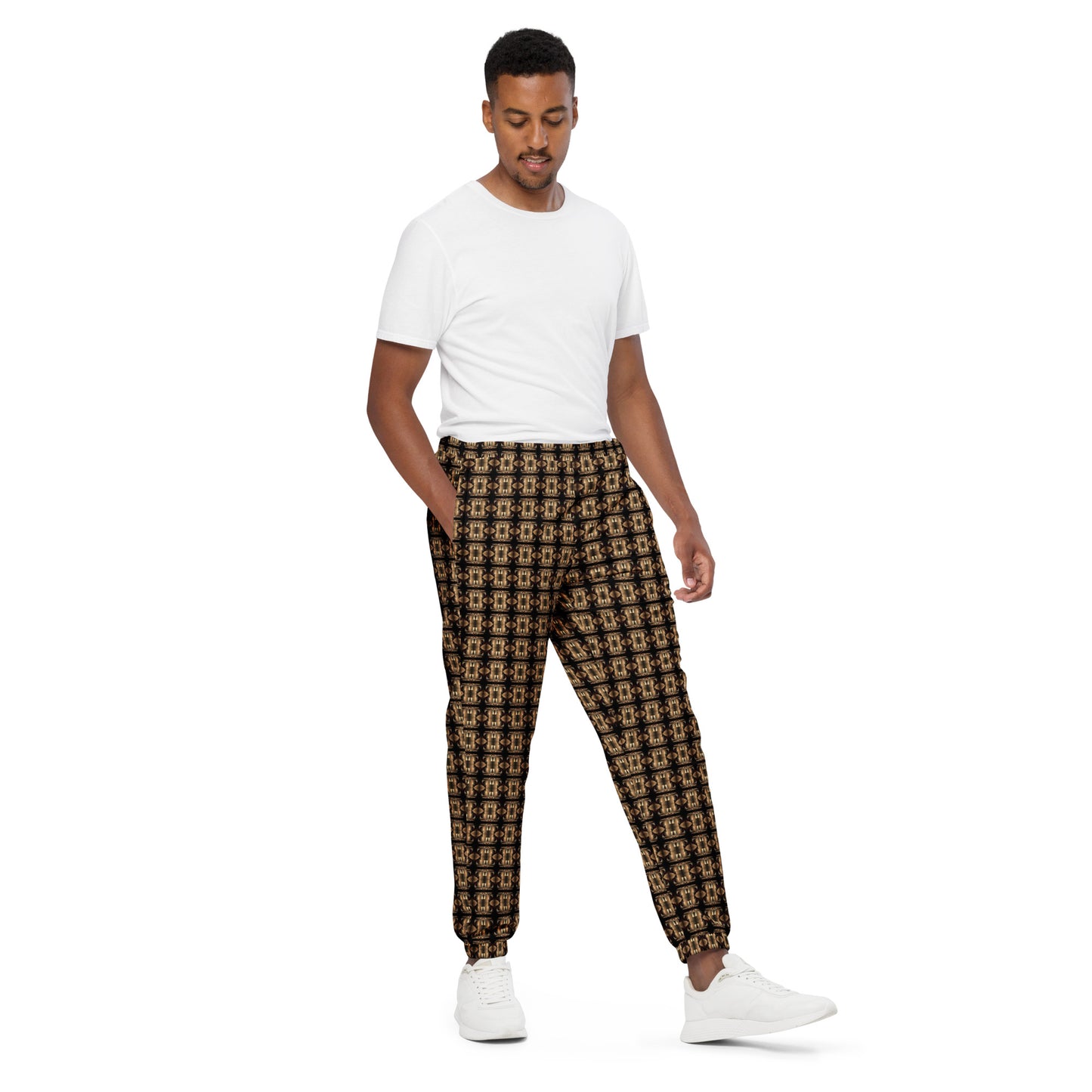 Platinum Unisex Track Pants (Full Print) - The God Ball Originals by Chris Rabalais (2024)