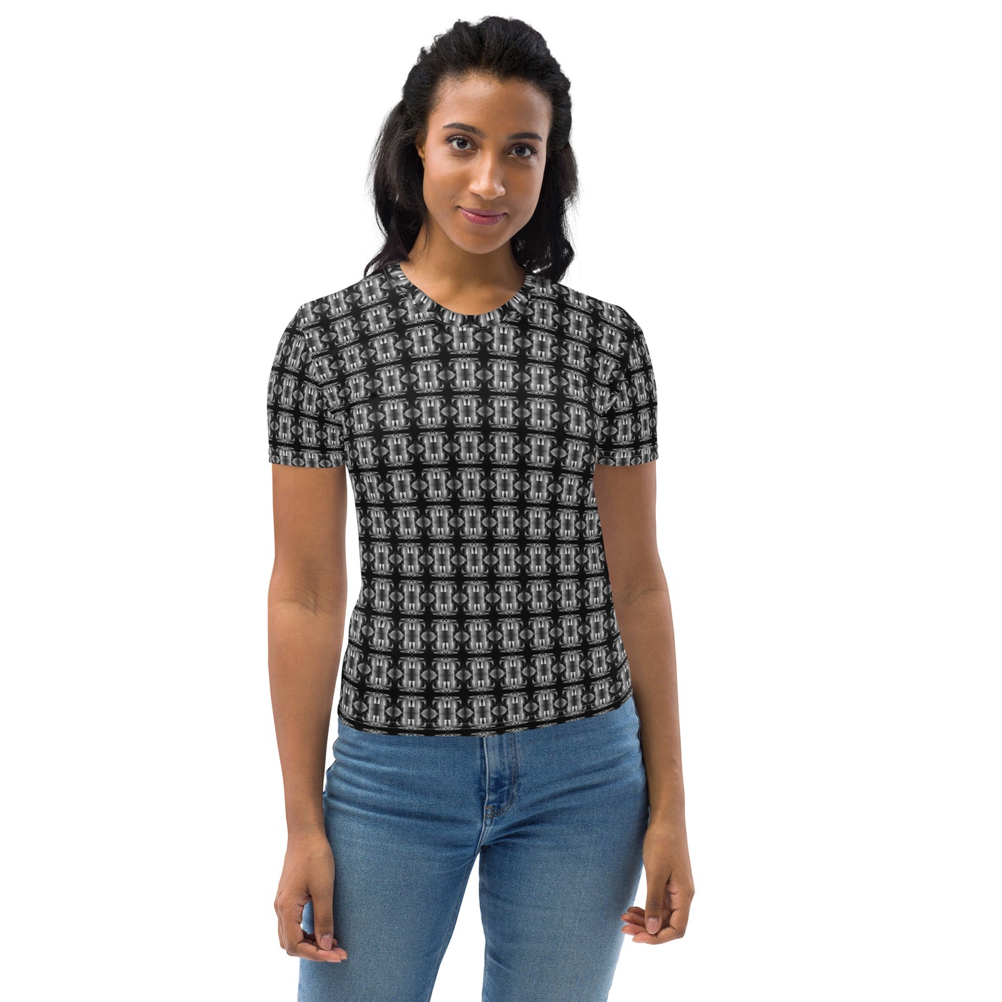 Classic Women's T-Shirt (Full Print) - The God Ball Originals by Chris Rabalais (2024)