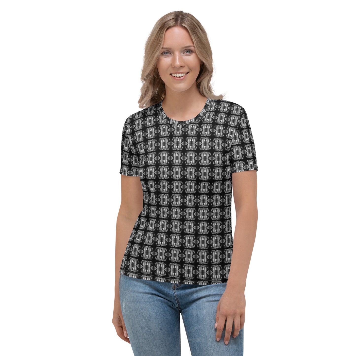 Classic Women's T-Shirt (Full Print) - The God Ball Originals by Chris Rabalais (2024)