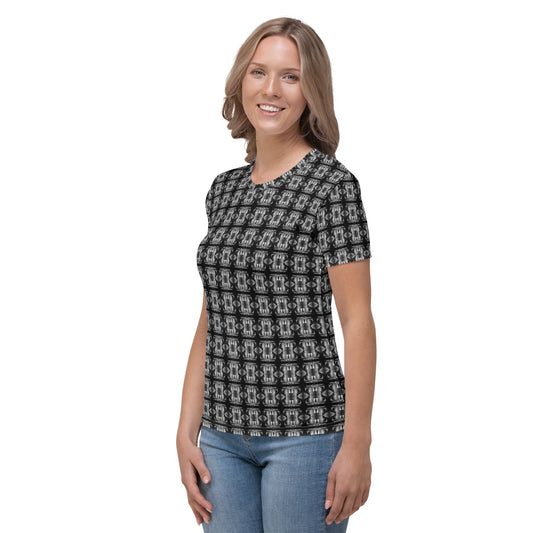 Classic Women's T-Shirt (Full Print) - The God Ball Originals by Chris Rabalais (2024)