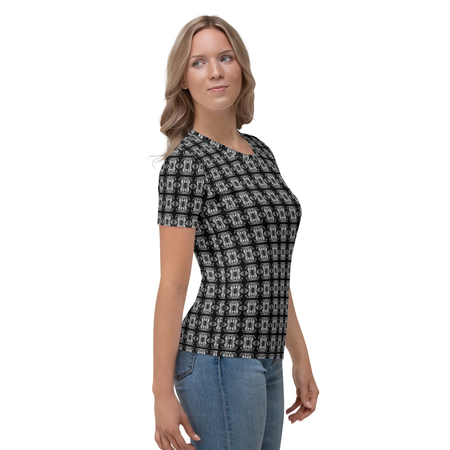 Classic Women's T-Shirt (Full Print) - The God Ball Originals by Chris Rabalais (2024)