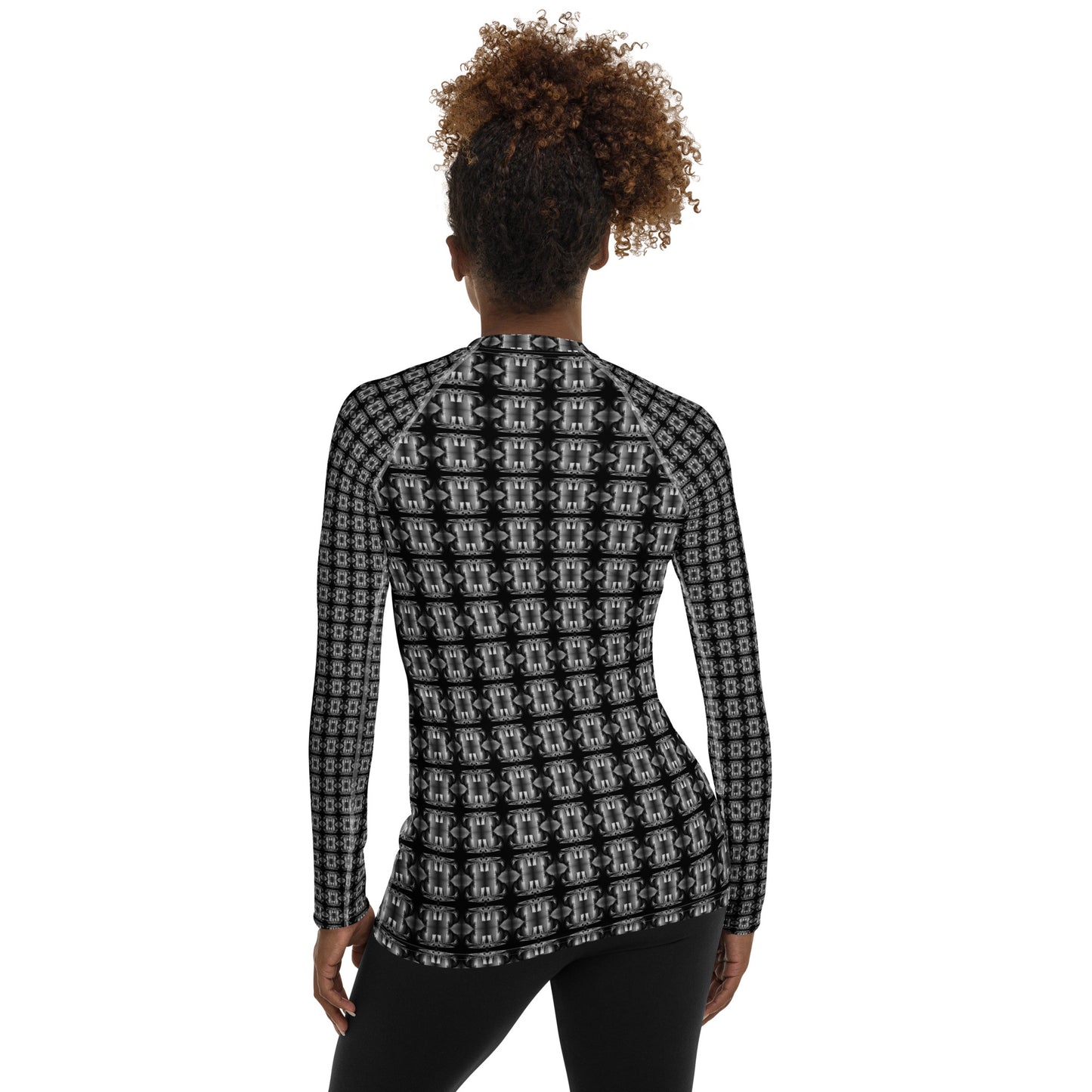 Classic Women's Rash Guard (Full Print) - The God Ball Originals by Chris Rabalais (2024)