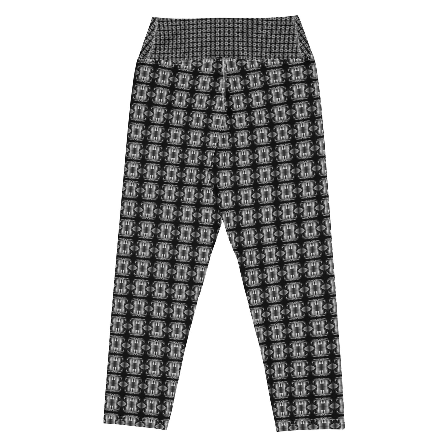 Classic Yoga Capri Leggings (Full Print) - The God Ball Originals by Chris Rabalais (2024)