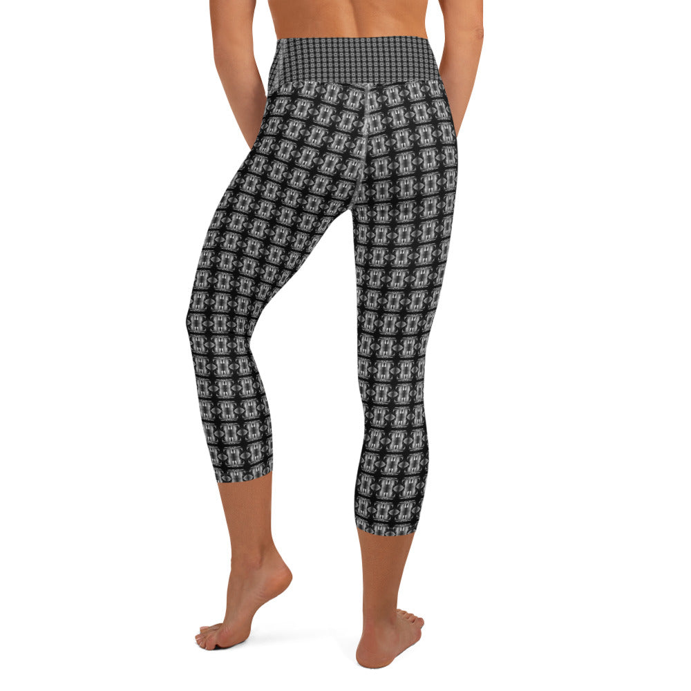 Classic Yoga Capri Leggings (Full Print) - The God Ball Originals by Chris Rabalais (2024)