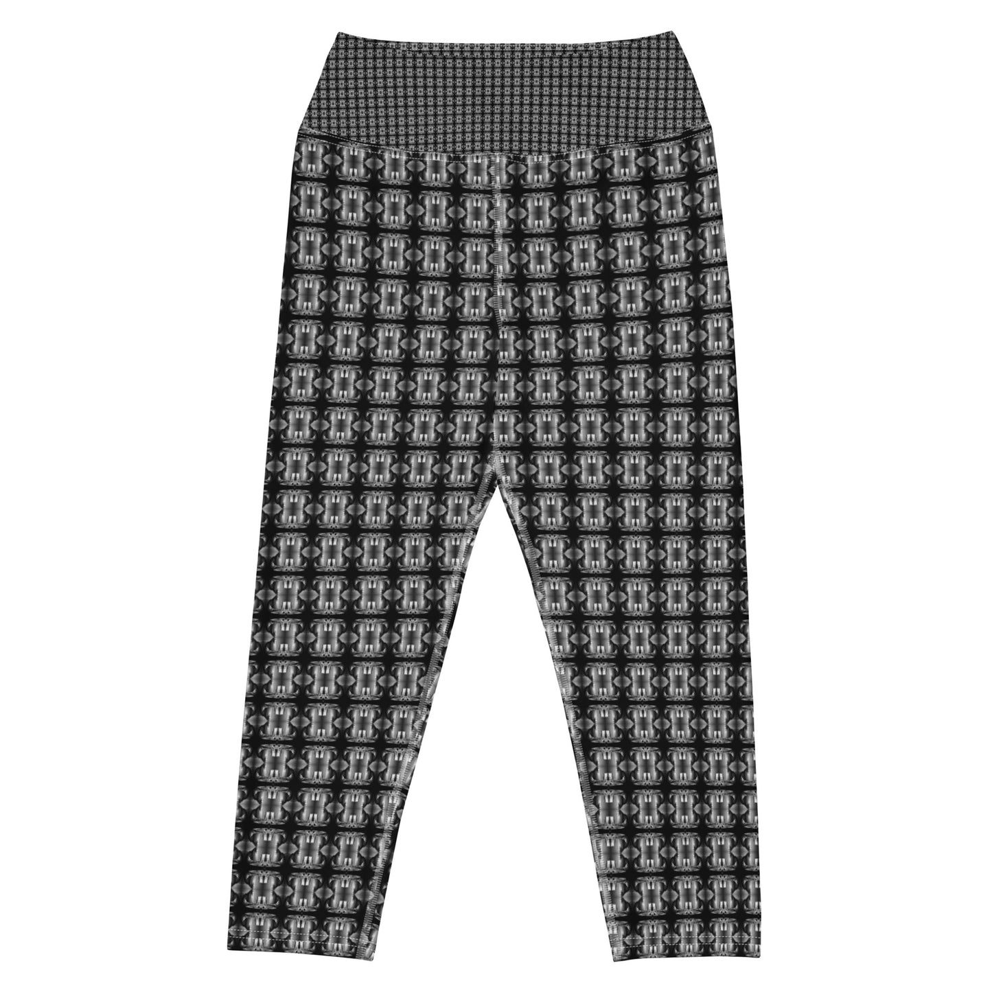 Classic Yoga Capri Leggings (Full Print) - The God Ball Originals by Chris Rabalais (2024)