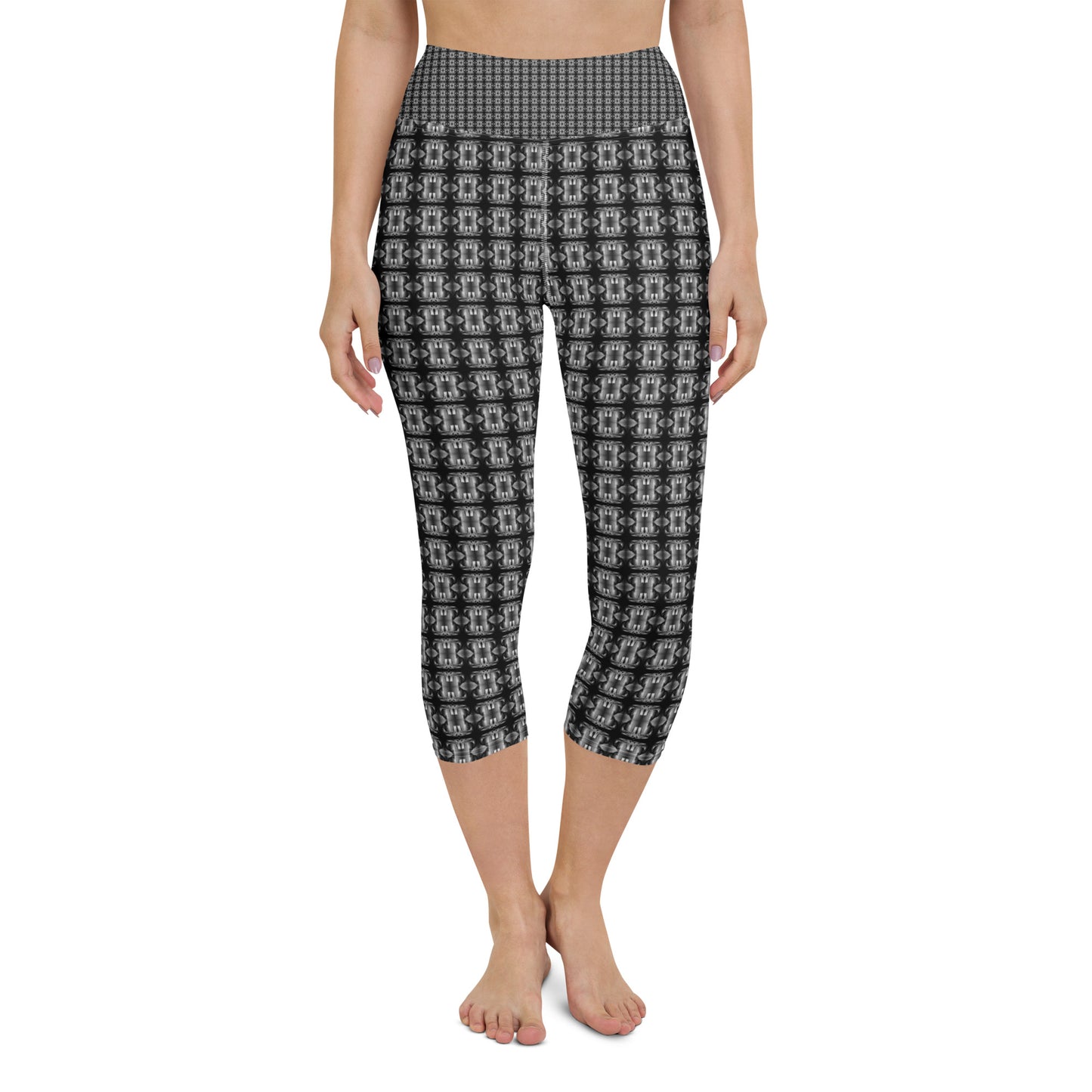 Classic Yoga Capri Leggings (Full Print) - The God Ball Originals by Chris Rabalais (2024)