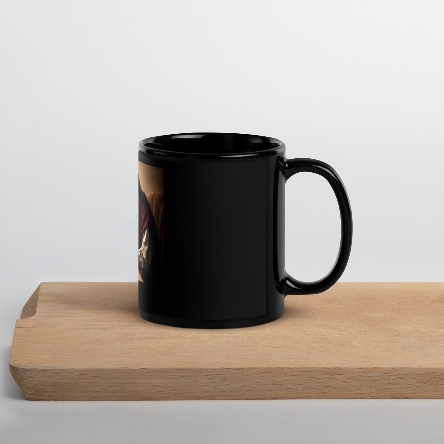 Black Glossy Mug - The God Ball Originals by Chris Rabalais (2024)