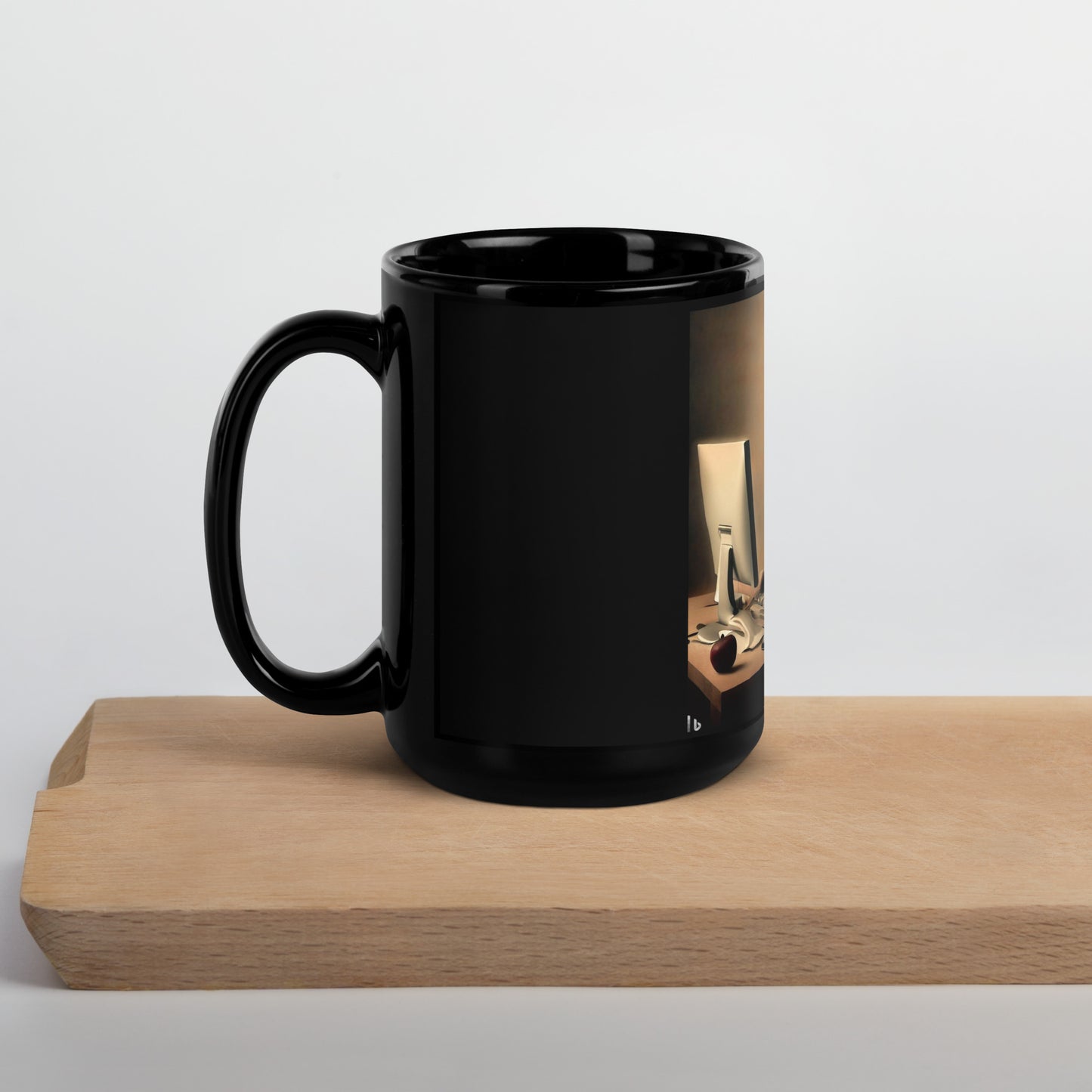 Black Glossy Mug - The God Ball Originals by Chris Rabalais (2024)