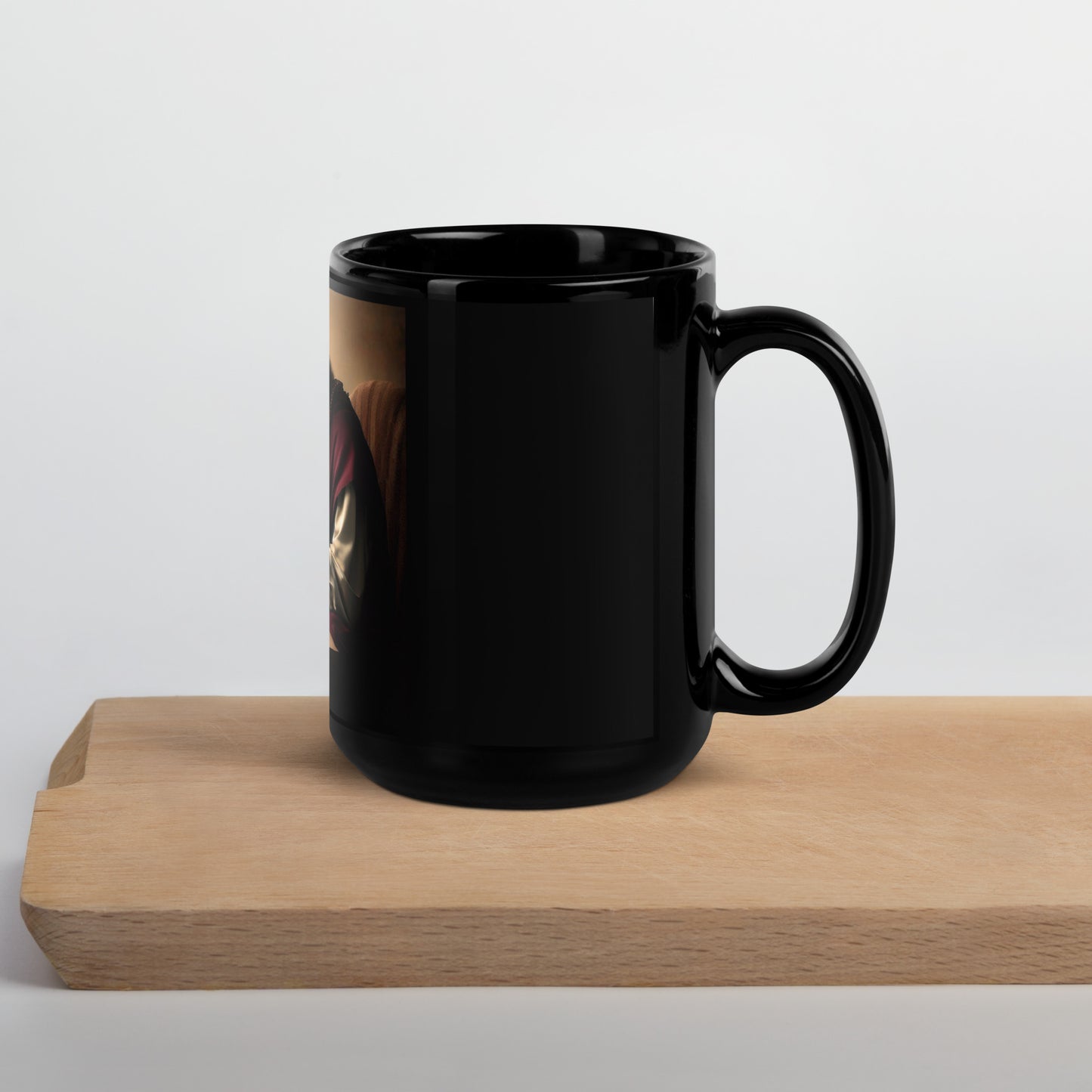 Black Glossy Mug - The God Ball Originals by Chris Rabalais (2024)