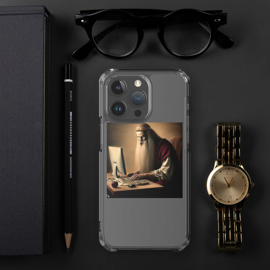 Clear Case for iPhone® - The God Ball Originals by Chris Rabalais (2024)