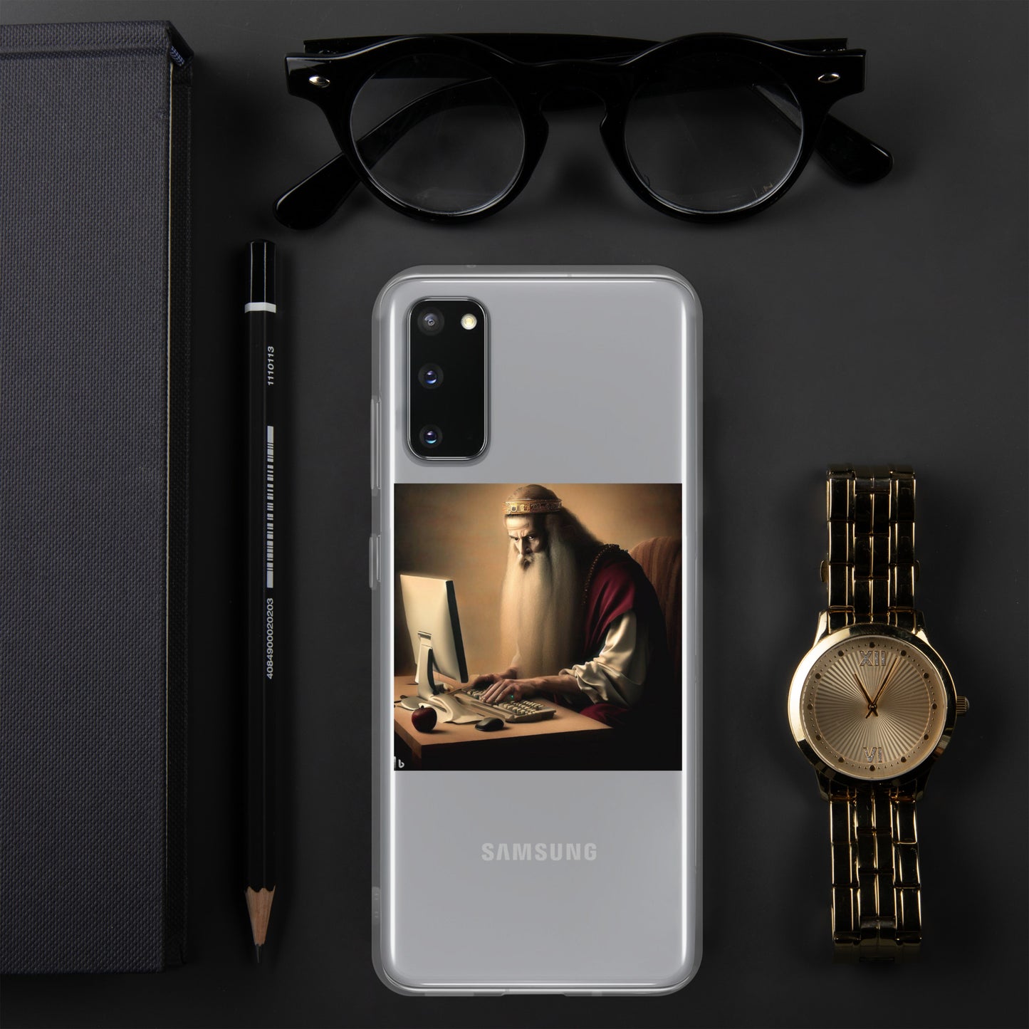 Clear Case for Samsung® - The God Ball Originals by Chris Rabalais (2024)