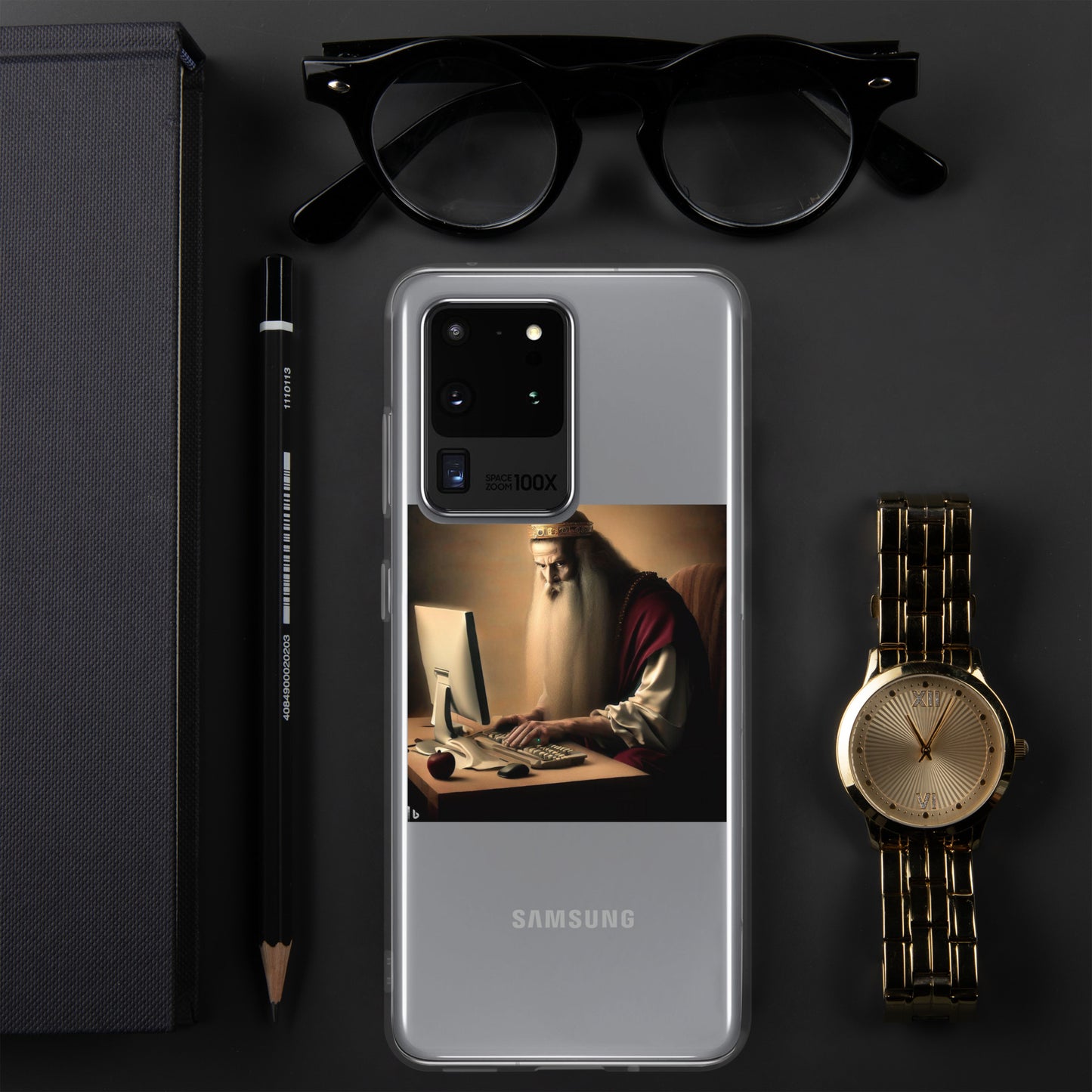 Clear Case for Samsung® - The God Ball Originals by Chris Rabalais (2024)
