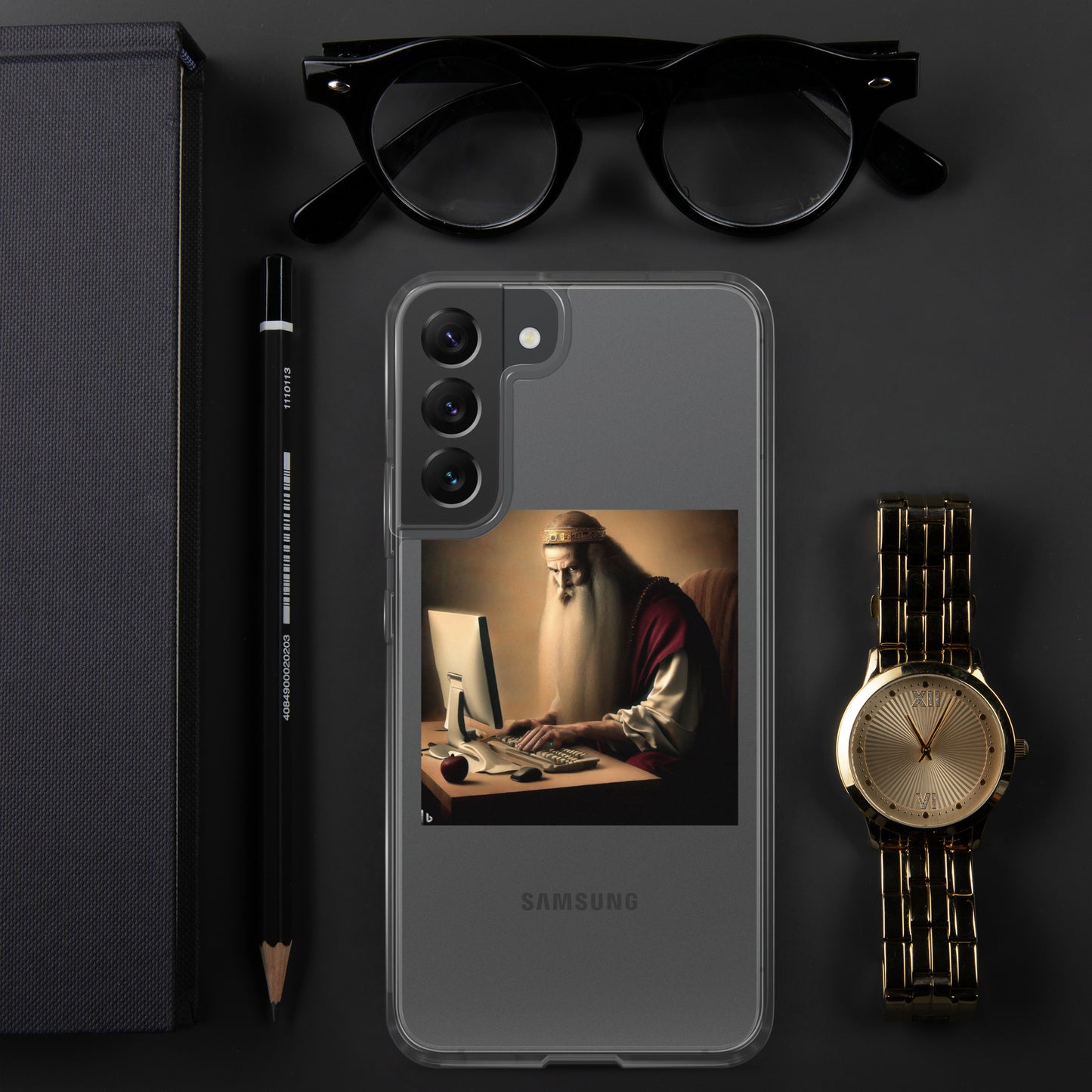Clear Case for Samsung® - The God Ball Originals by Chris Rabalais (2024)