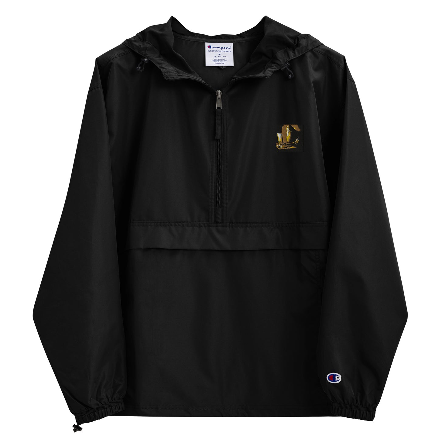Embroidered Champion Packable Jacket - The God Ball Originals by Chris Rabalais (2024)
