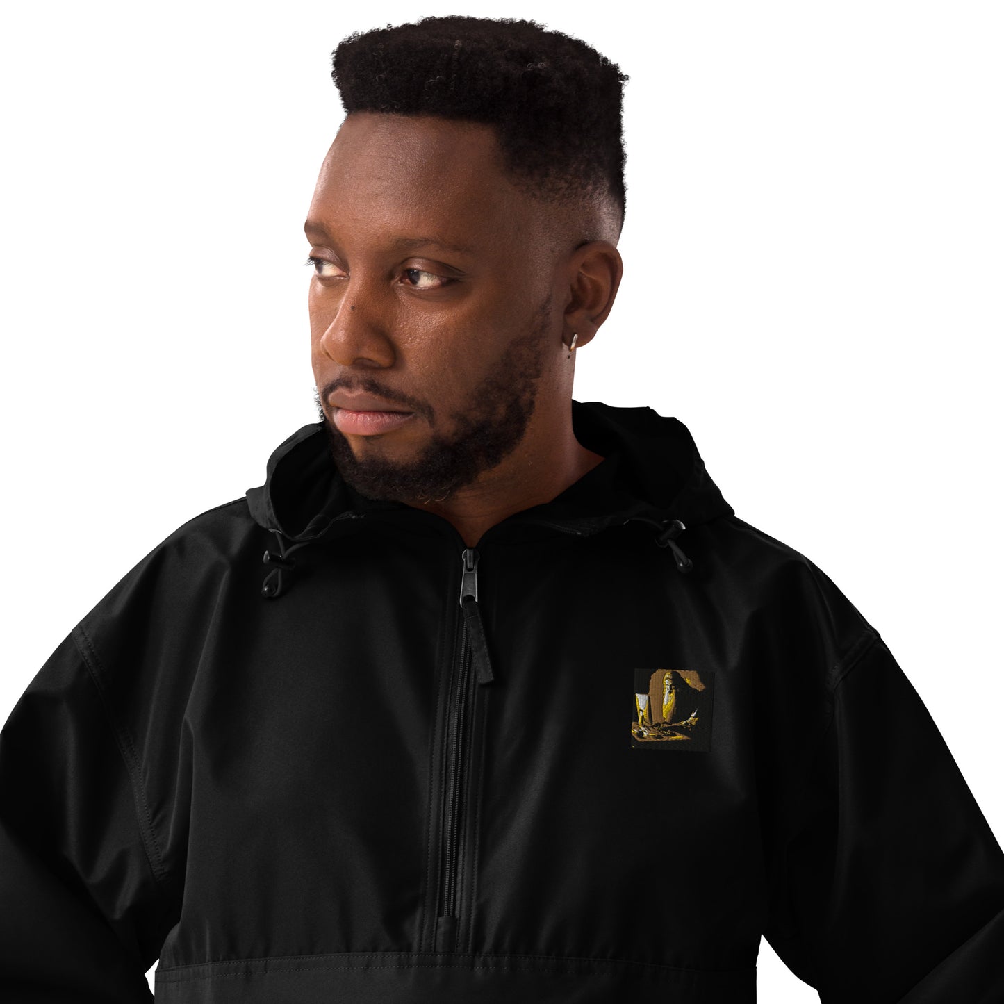 Embroidered Champion Packable Jacket - The God Ball Originals by Chris Rabalais (2024)