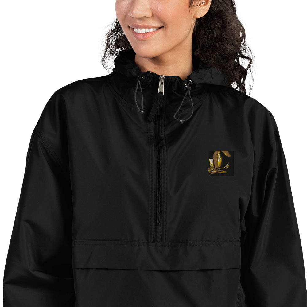 Embroidered Champion Packable Jacket - The God Ball Originals by Chris Rabalais (2024)
