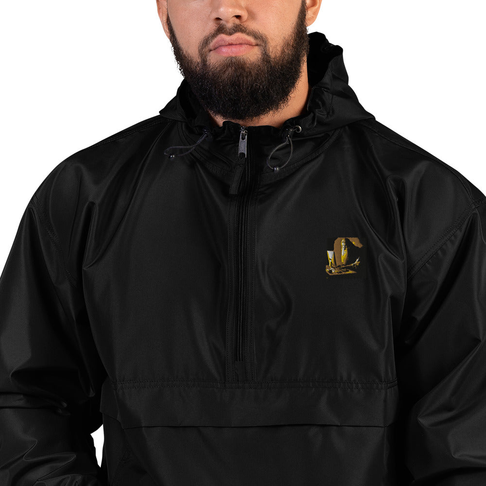 Embroidered Champion Packable Jacket - The God Ball Originals by Chris Rabalais (2024)