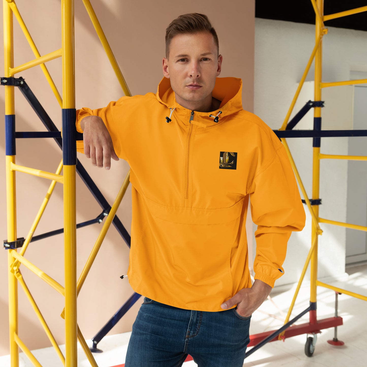 Embroidered Champion Packable Jacket - The God Ball Originals by Chris Rabalais (2024)