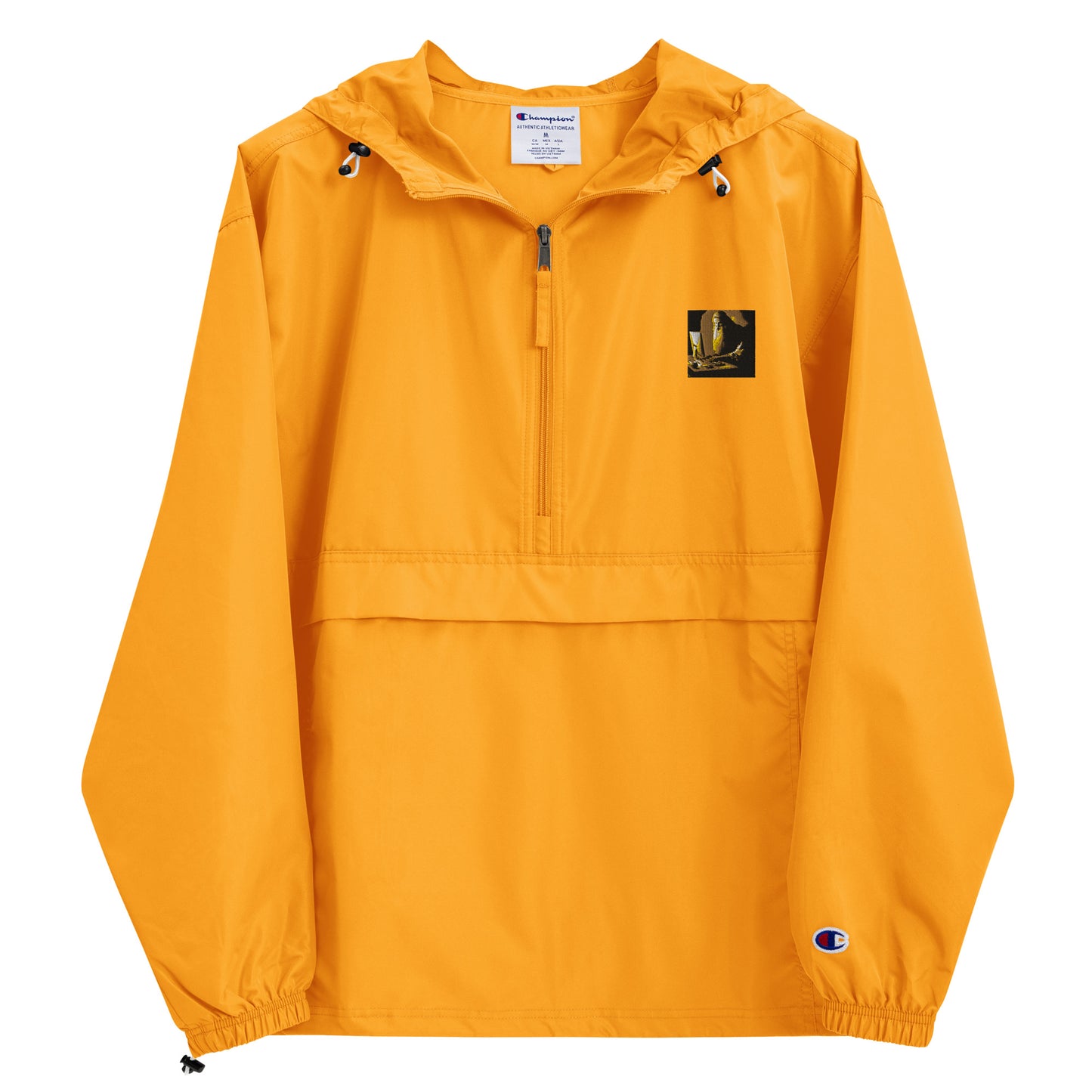 Embroidered Champion Packable Jacket - The God Ball Originals by Chris Rabalais (2024)