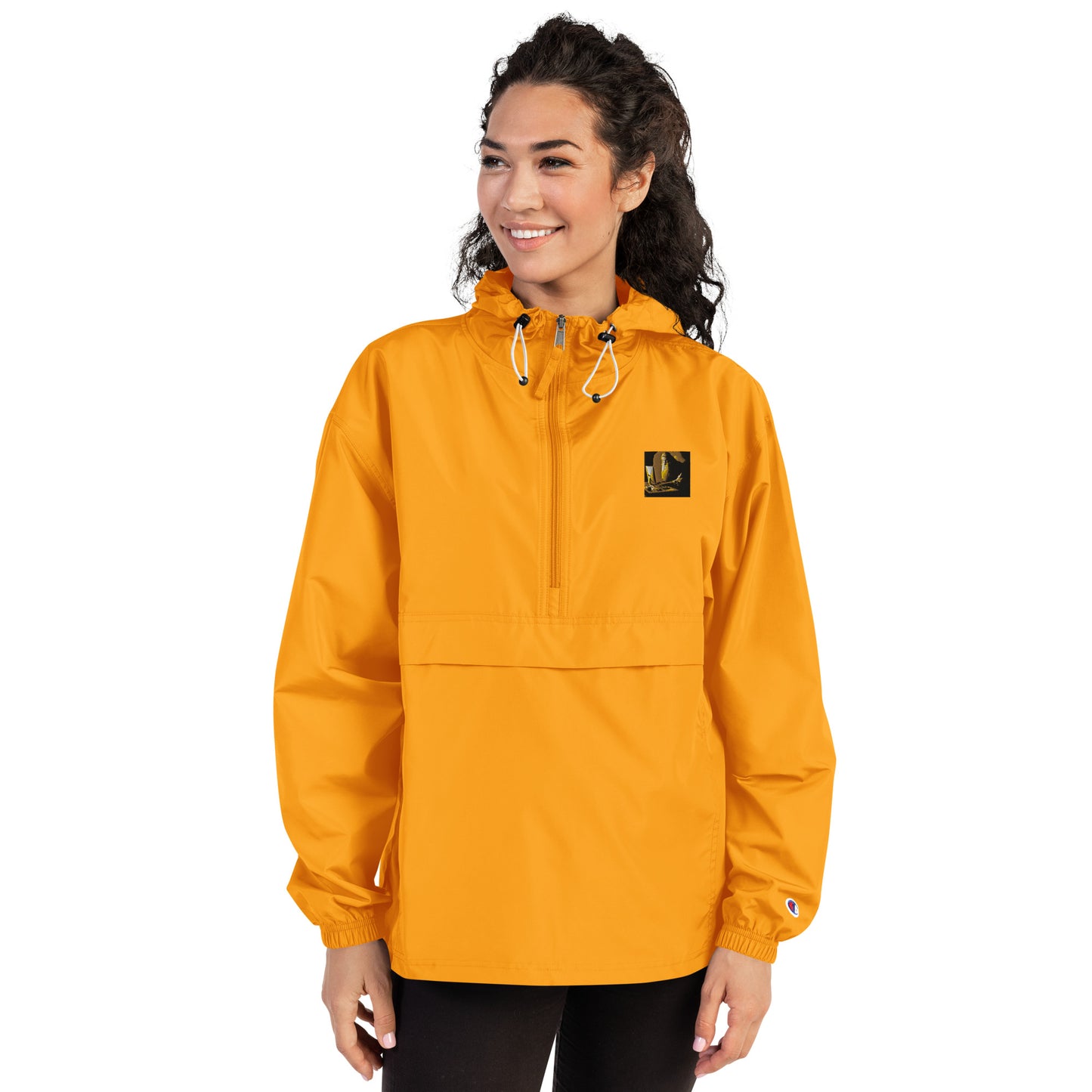 Embroidered Champion Packable Jacket - The God Ball Originals by Chris Rabalais (2024)