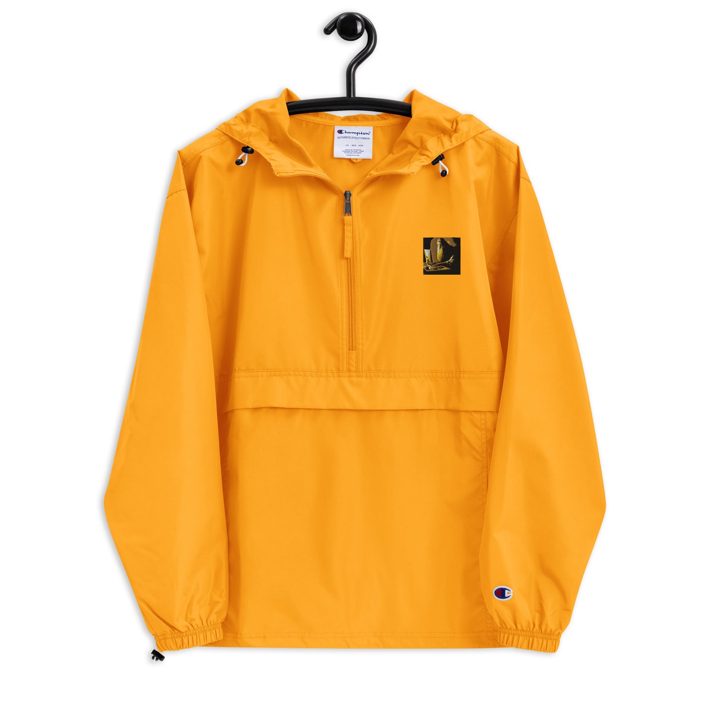 Embroidered Champion Packable Jacket - The God Ball Originals by Chris Rabalais (2024)