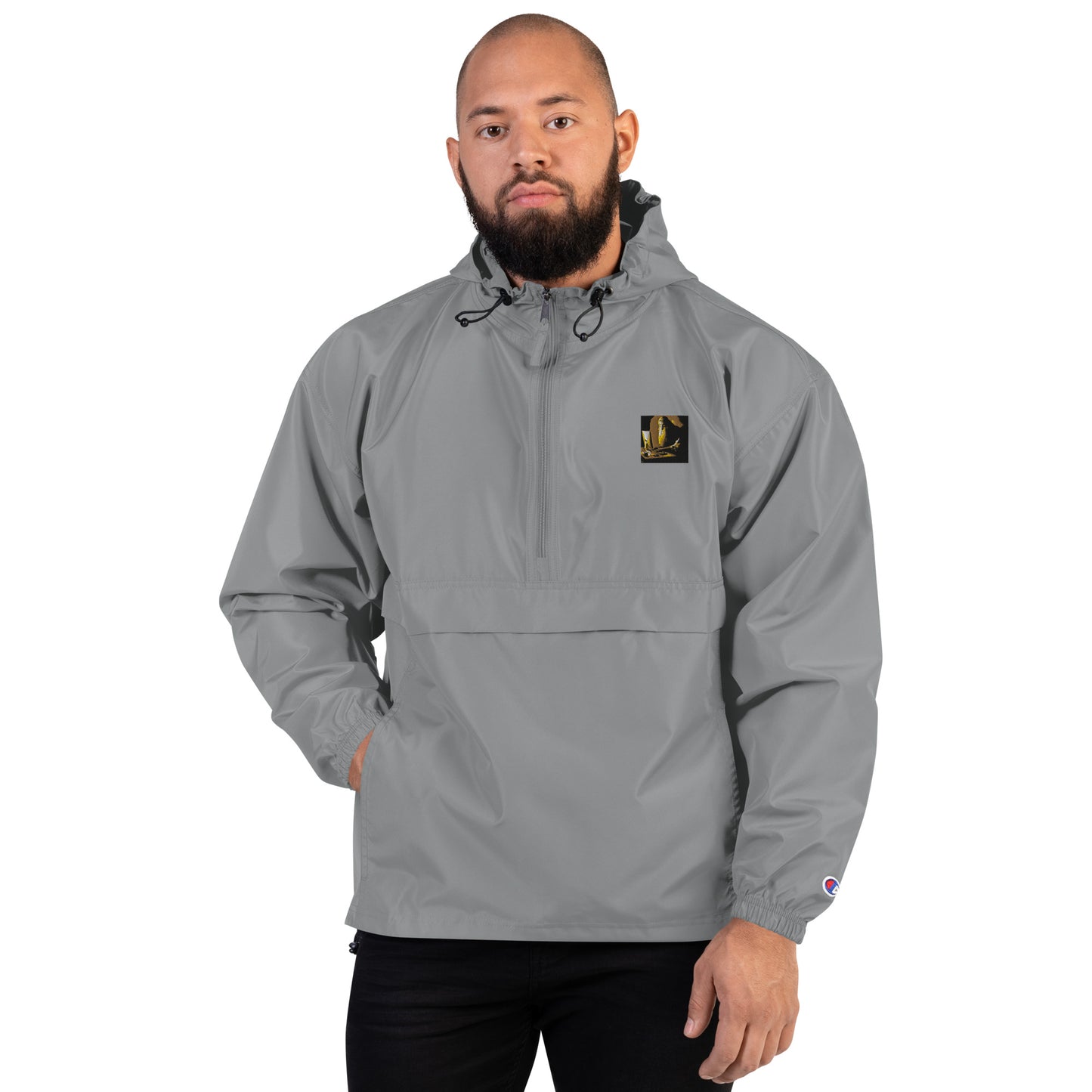 Embroidered Champion Packable Jacket - The God Ball Originals by Chris Rabalais (2024)