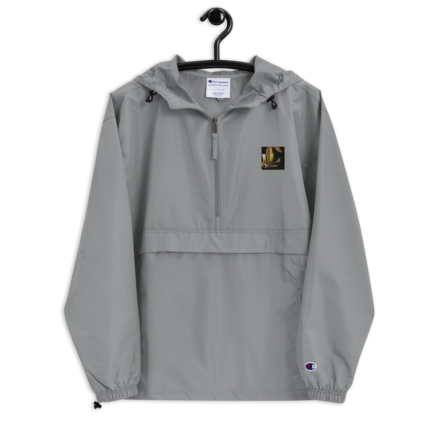 Embroidered Champion Packable Jacket - The God Ball Originals by Chris Rabalais (2024)
