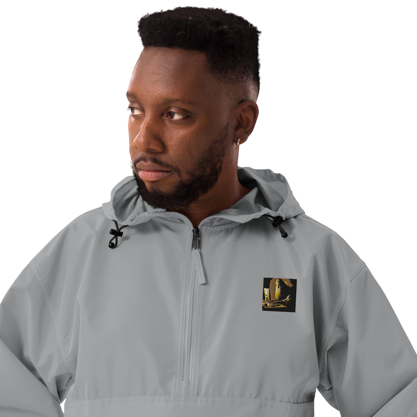 Embroidered Champion Packable Jacket - The God Ball Originals by Chris Rabalais (2024)