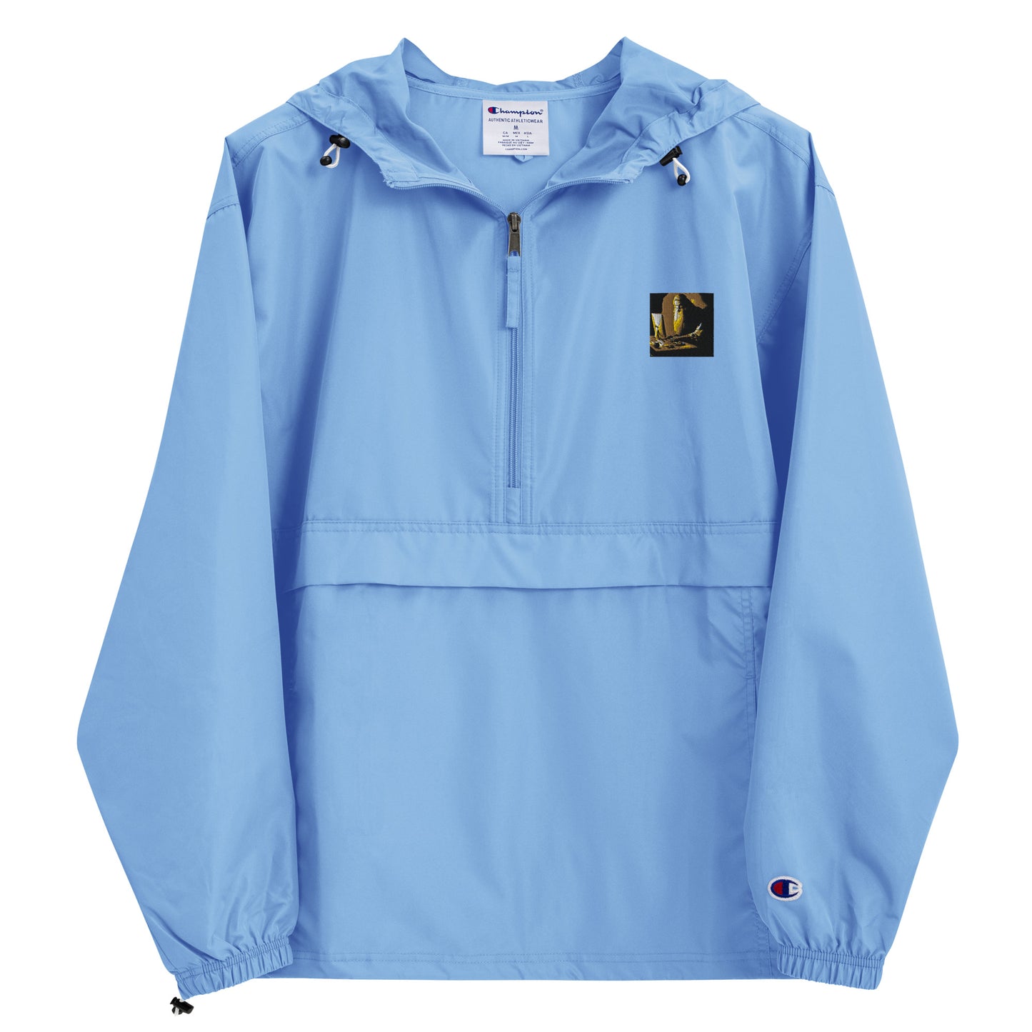 Embroidered Champion Packable Jacket - The God Ball Originals by Chris Rabalais (2024)