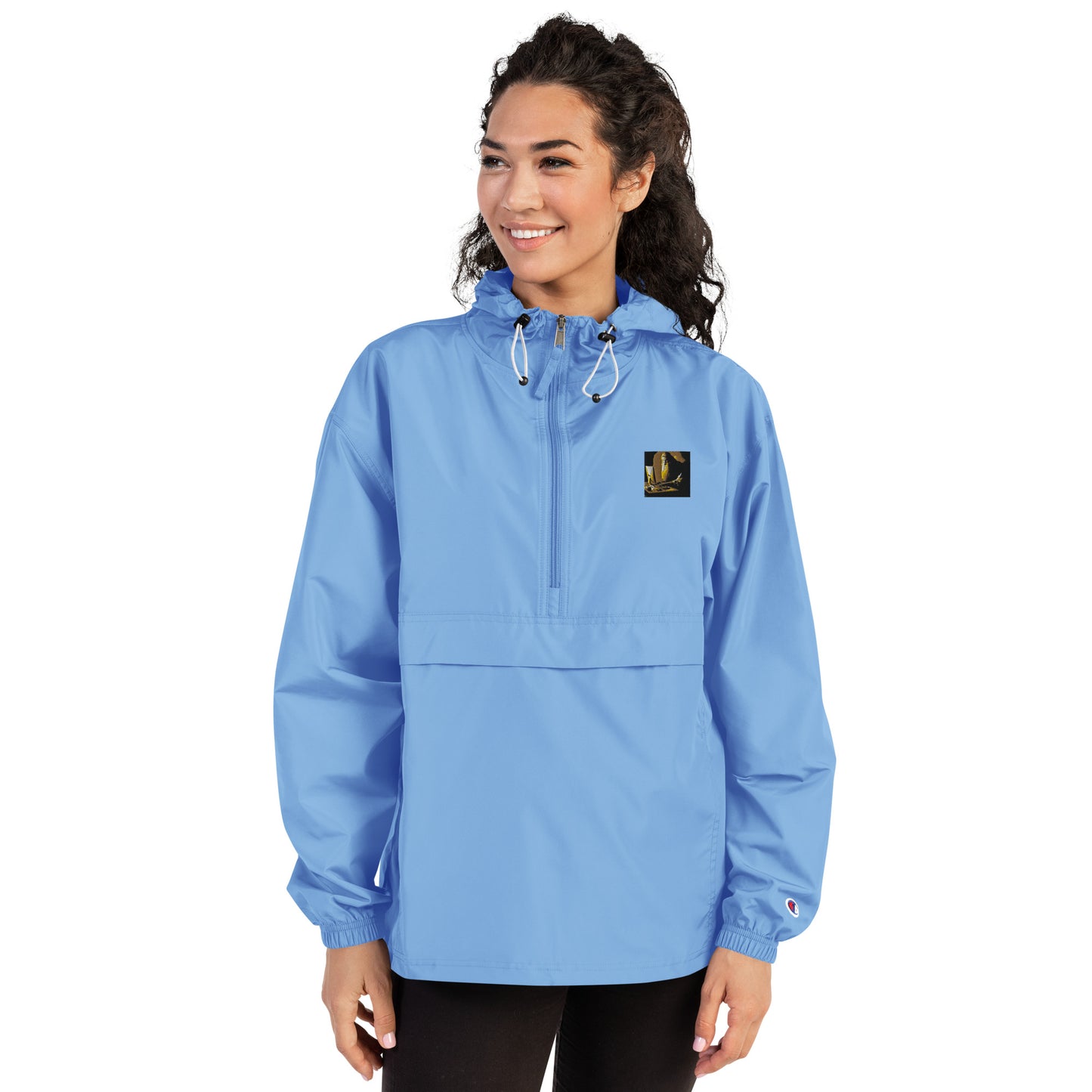 Embroidered Champion Packable Jacket - The God Ball Originals by Chris Rabalais (2024)
