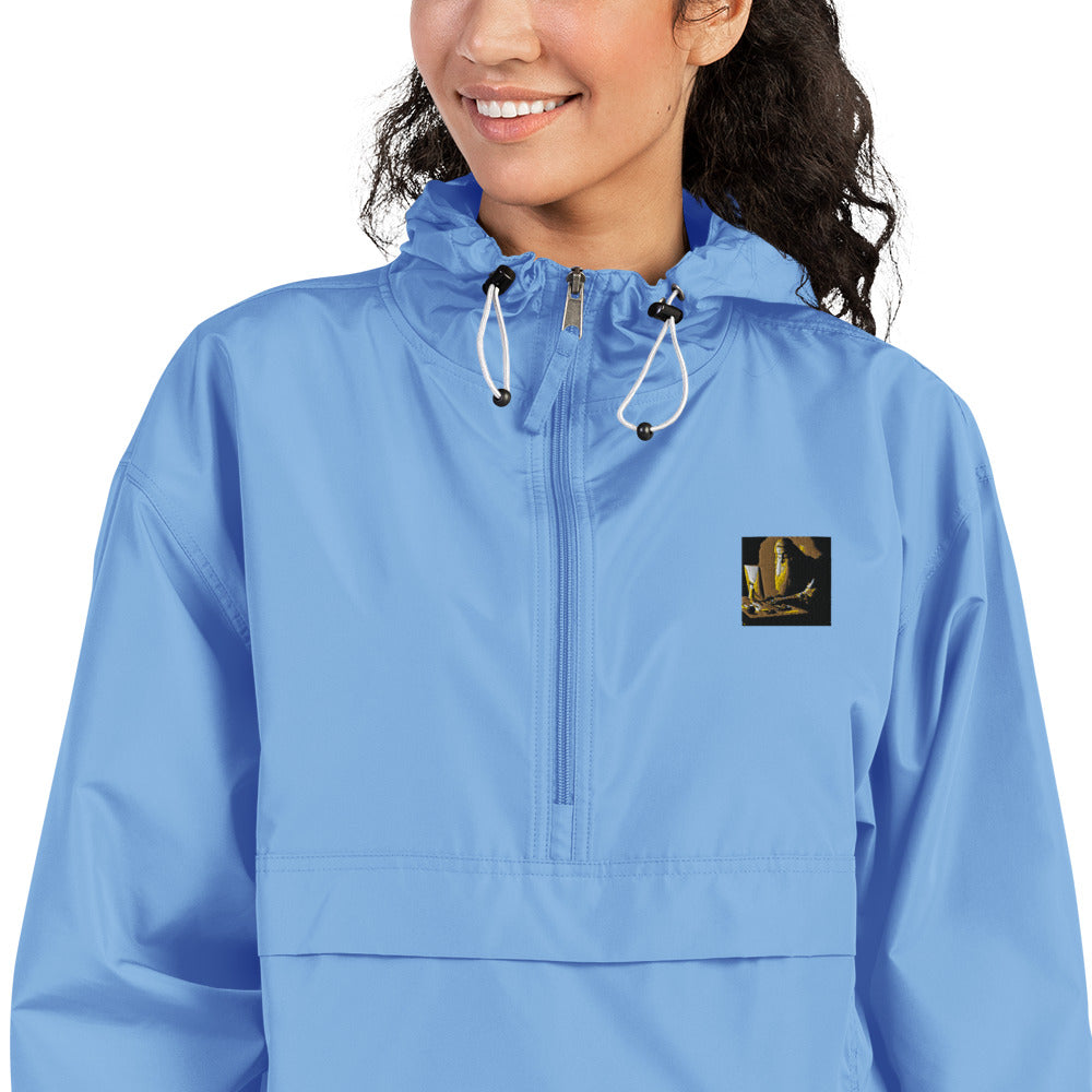 Embroidered Champion Packable Jacket - The God Ball Originals by Chris Rabalais (2024)
