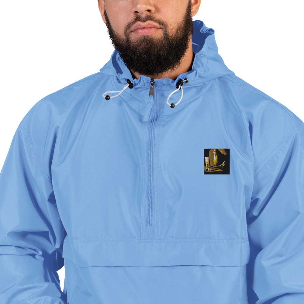 Embroidered Champion Packable Jacket - The God Ball Originals by Chris Rabalais (2024)