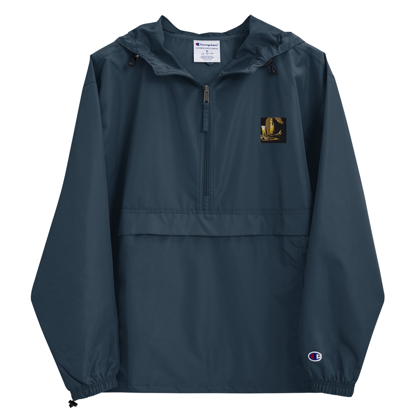 Embroidered Champion Packable Jacket - The God Ball Originals by Chris Rabalais (2024)