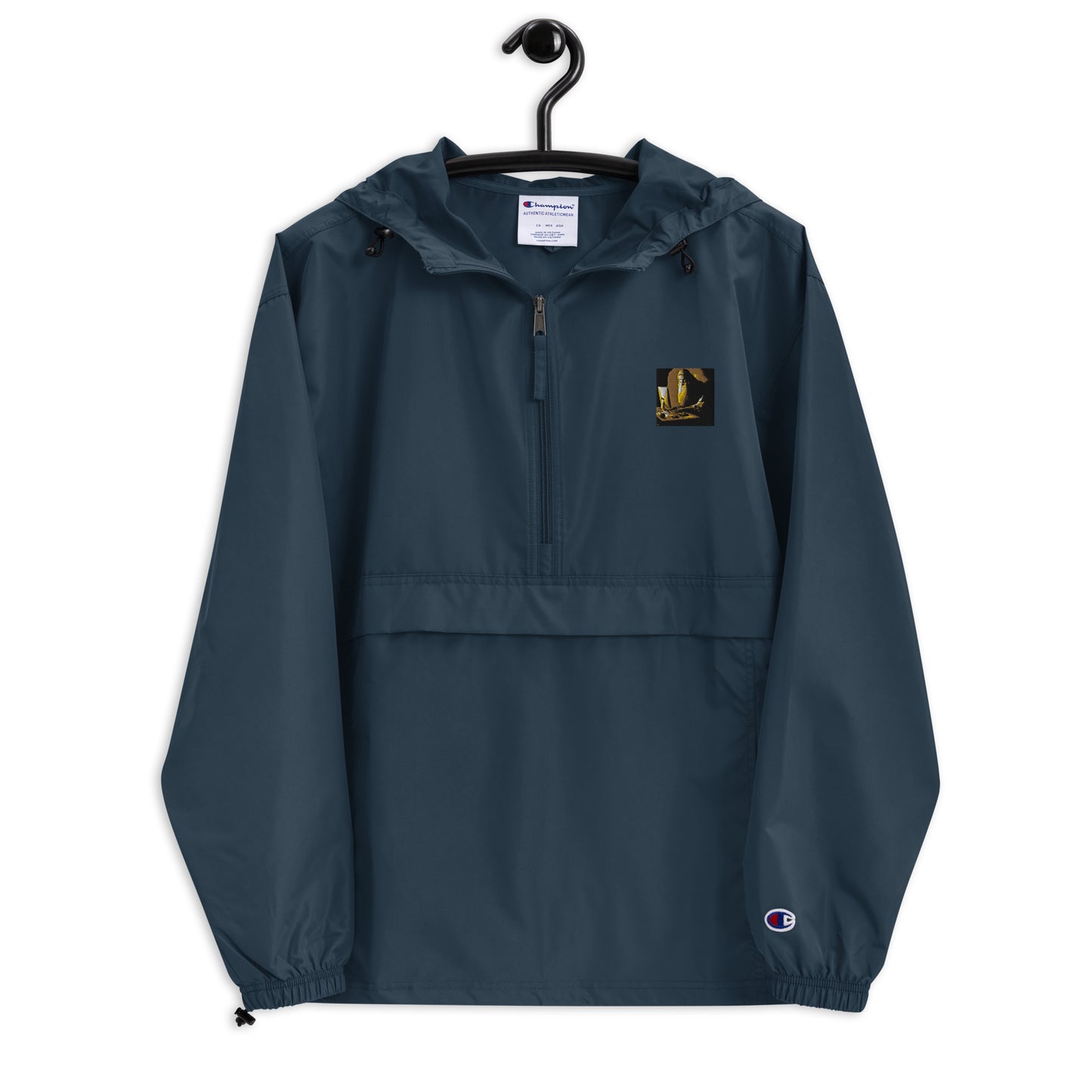 Embroidered Champion Packable Jacket - The God Ball Originals by Chris Rabalais (2024)