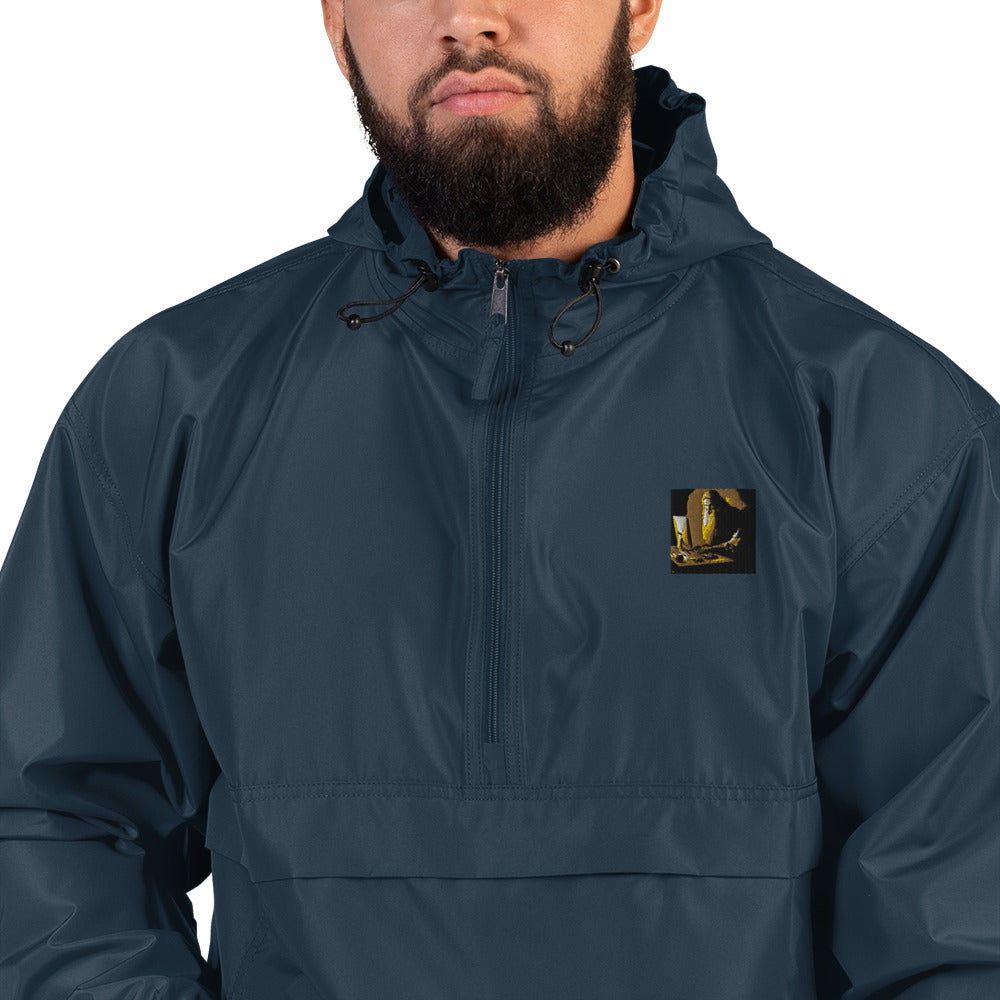 Embroidered Champion Packable Jacket - The God Ball Originals by Chris Rabalais (2024)