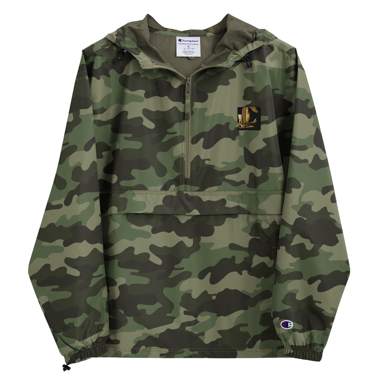 Embroidered Champion Packable Jacket - The God Ball Originals by Chris Rabalais (2024)