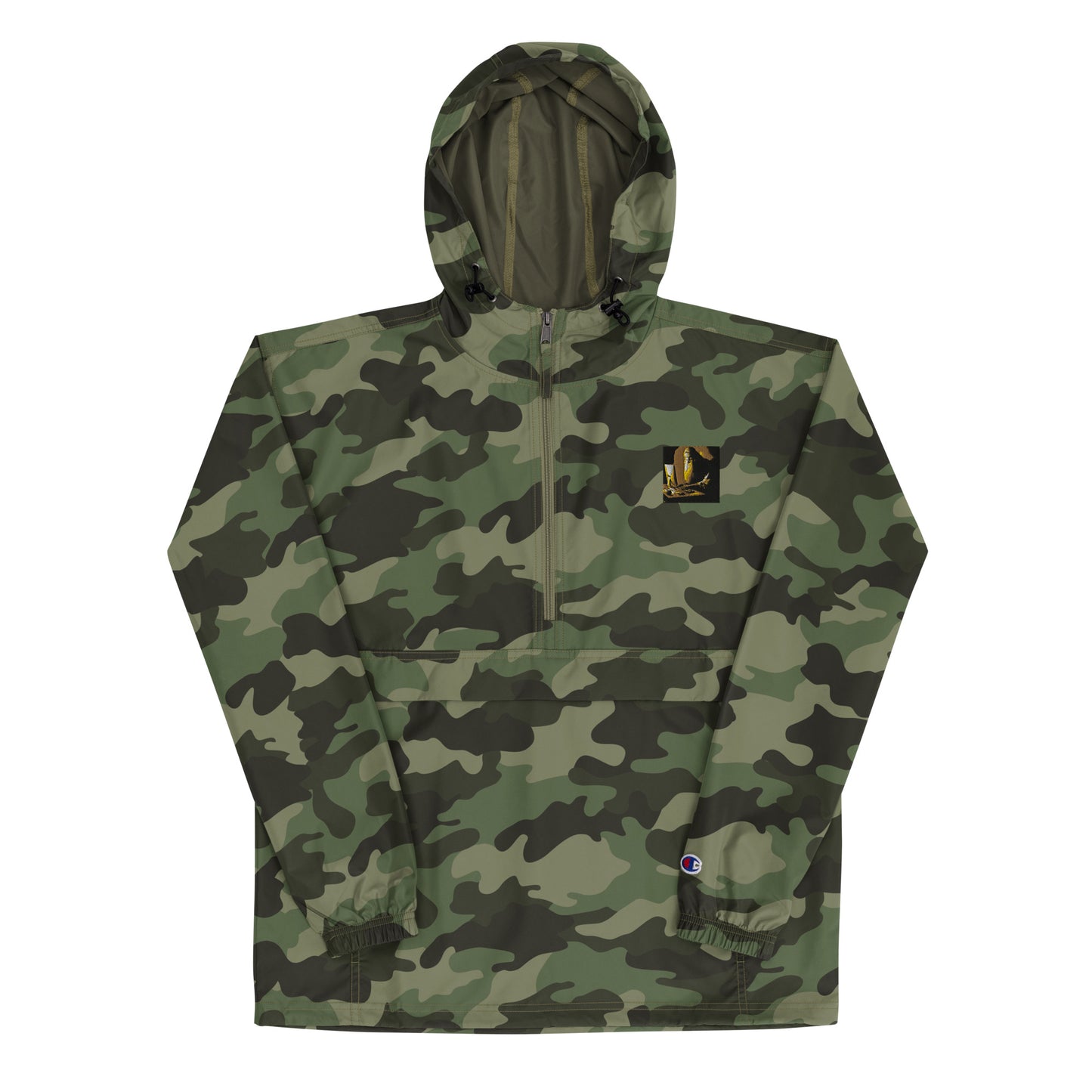 Embroidered Champion Packable Jacket - The God Ball Originals by Chris Rabalais (2024)