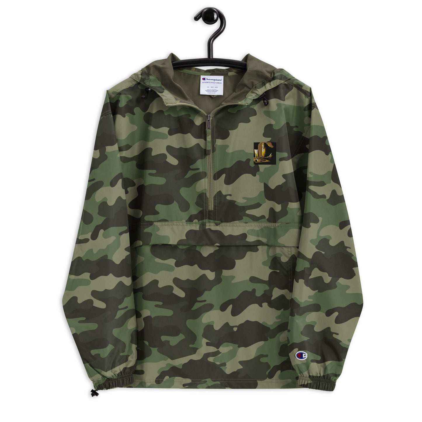 Embroidered Champion Packable Jacket - The God Ball Originals by Chris Rabalais (2024)