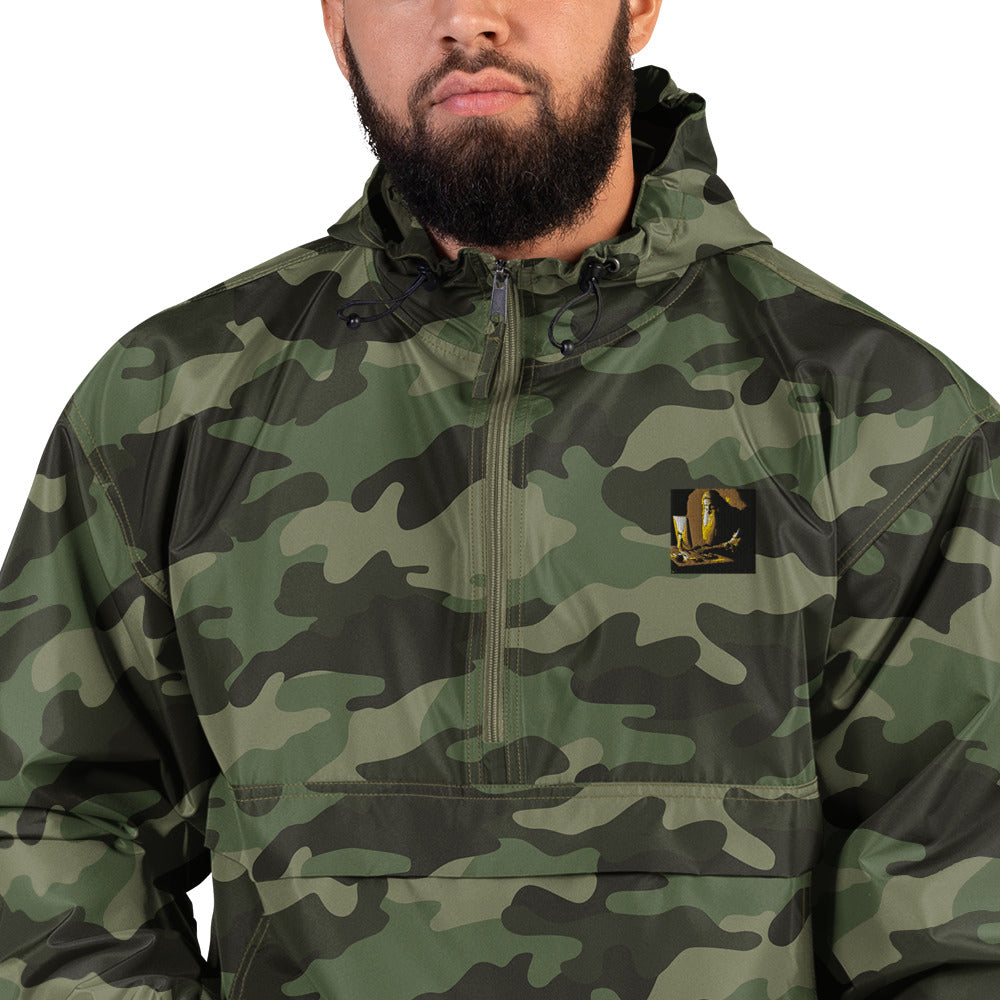 Embroidered Champion Packable Jacket - The God Ball Originals by Chris Rabalais (2024)