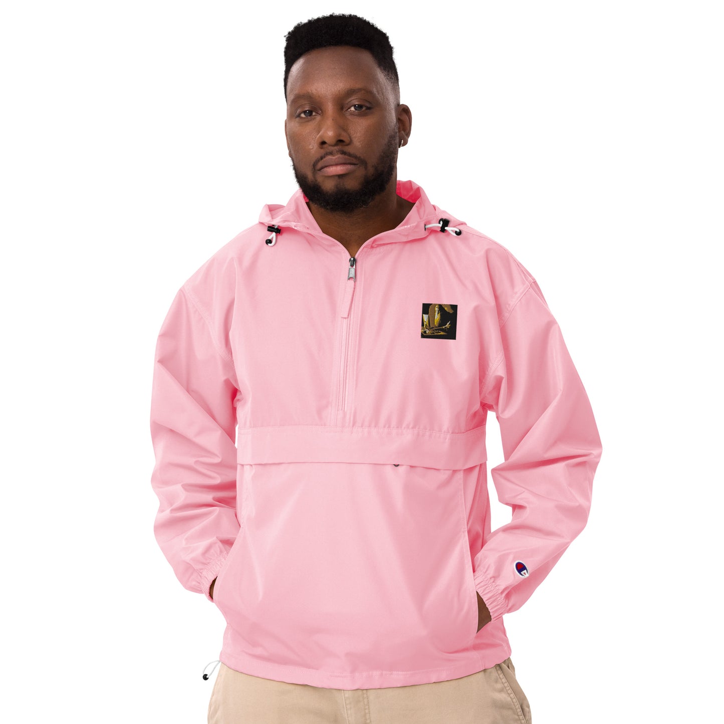 Embroidered Champion Packable Jacket - The God Ball Originals by Chris Rabalais (2024)