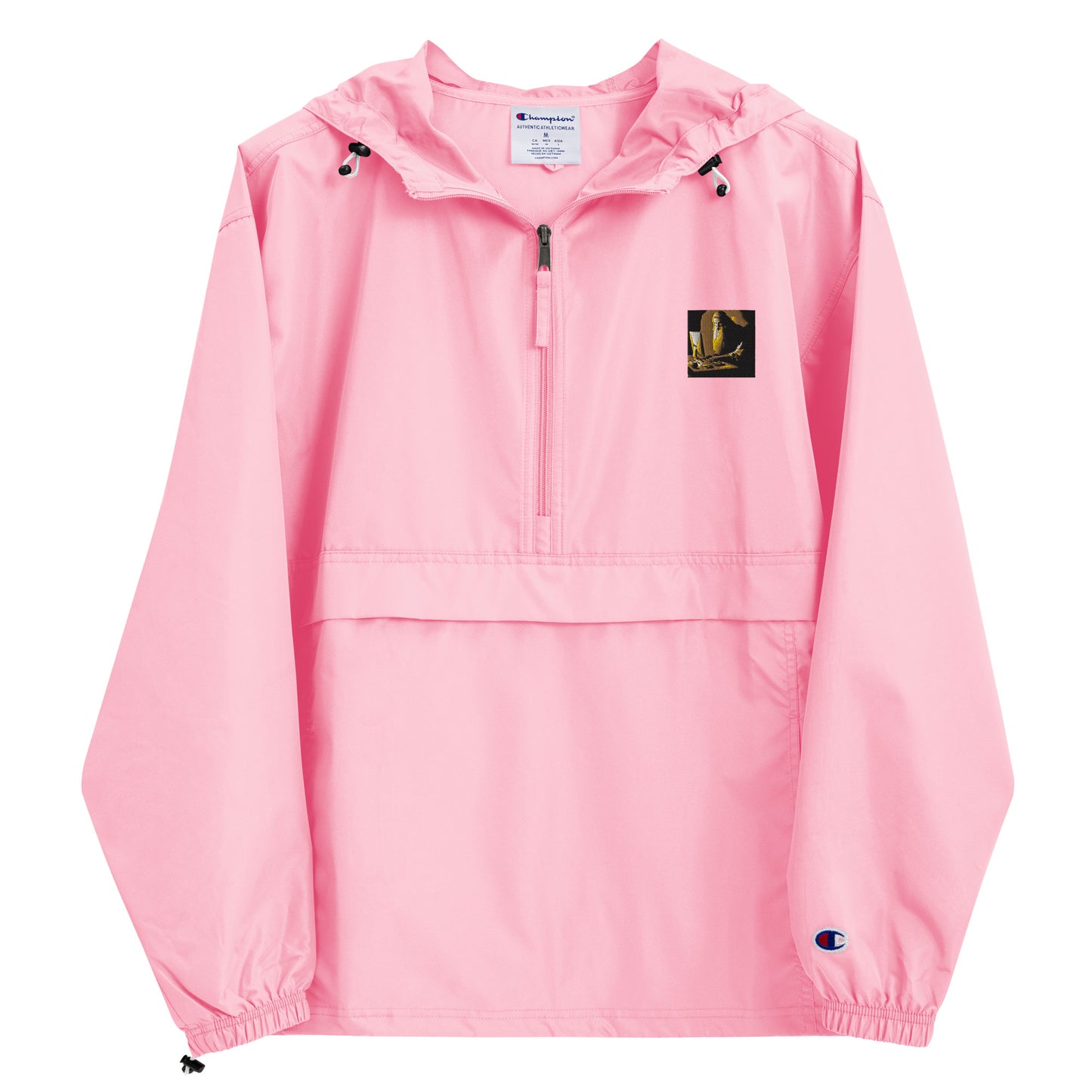 Embroidered Champion Packable Jacket - The God Ball Originals by Chris Rabalais (2024)