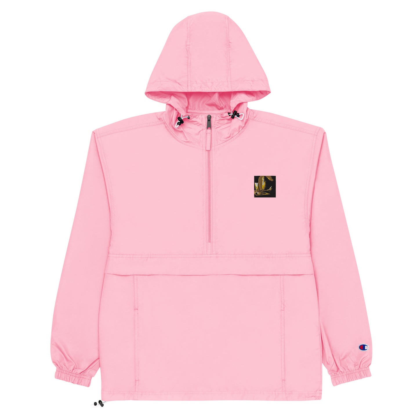 Embroidered Champion Packable Jacket - The God Ball Originals by Chris Rabalais (2024)